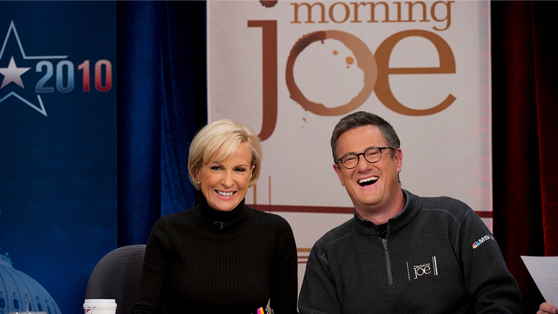 Joe Scarborough and Mika Brzezinski, hosts of MSNBC's "Morning Joe," tied the knot on Saturday.