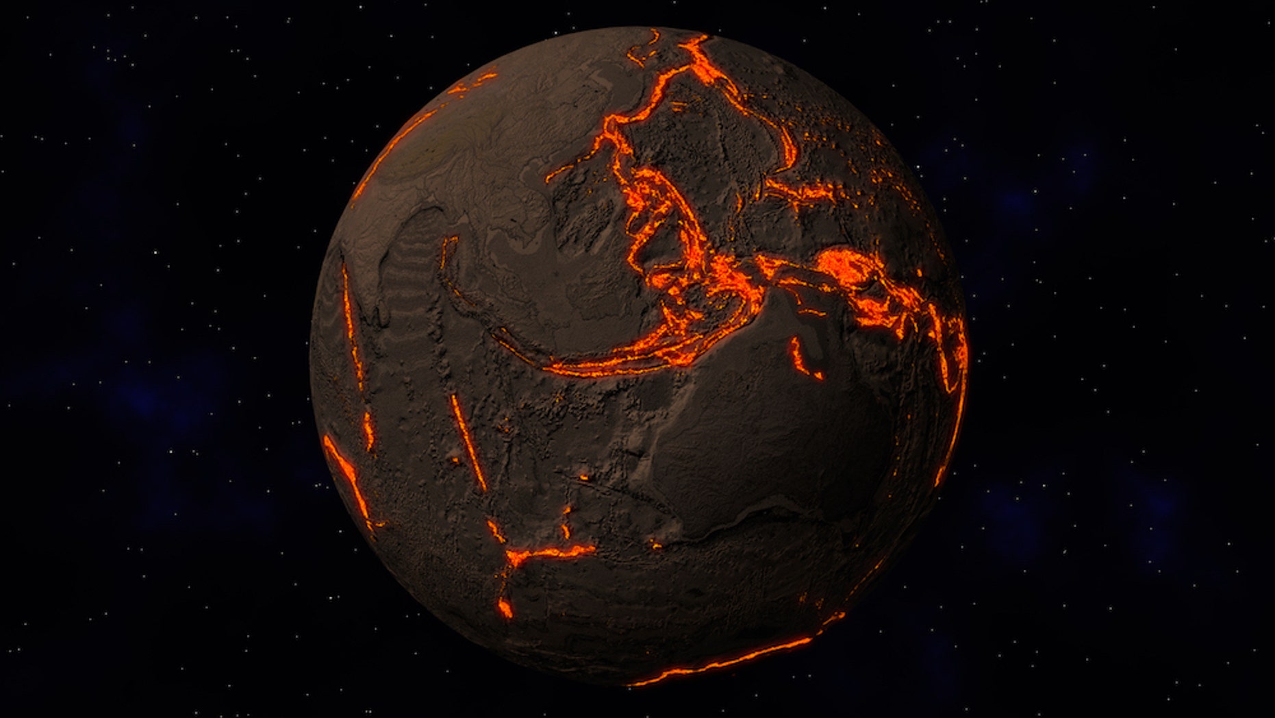 At earthquake-prone subduction zones, where tectonic plates dive beneath one another, massive amounts of sea water are dragged into the planet's interior, a new study has revealed.