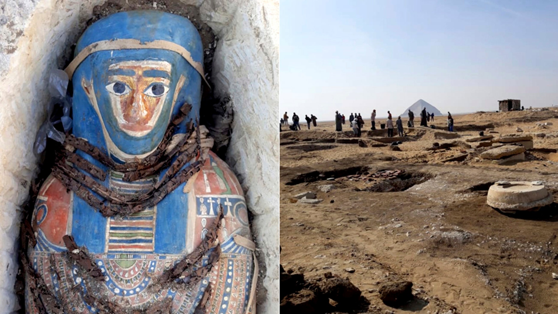 Загадочные тела. НЛО В Египте. Находки в египетских пирамидах.