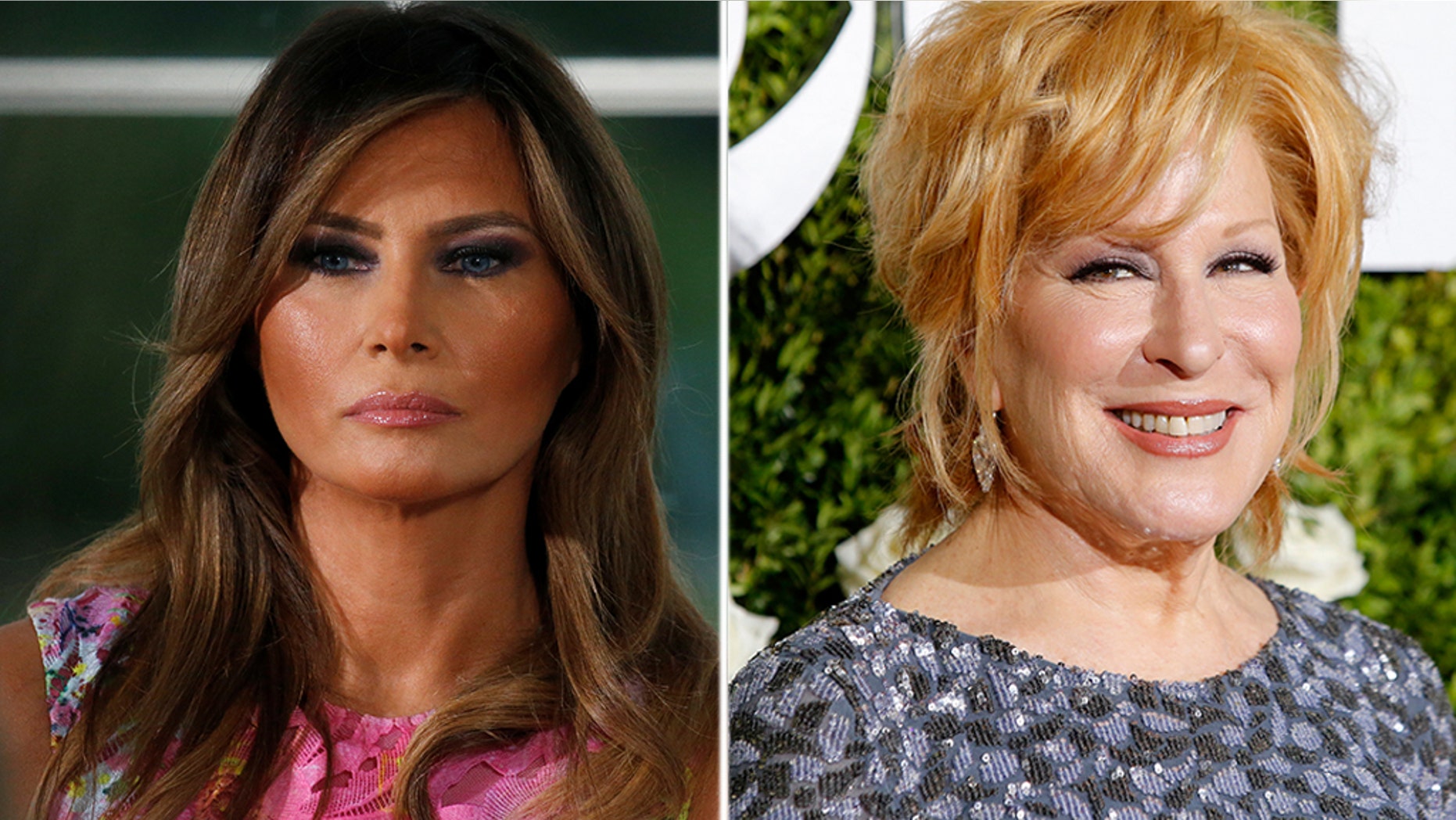 Bette Midler slammed for vulgar caption of old Melania Trump modeling