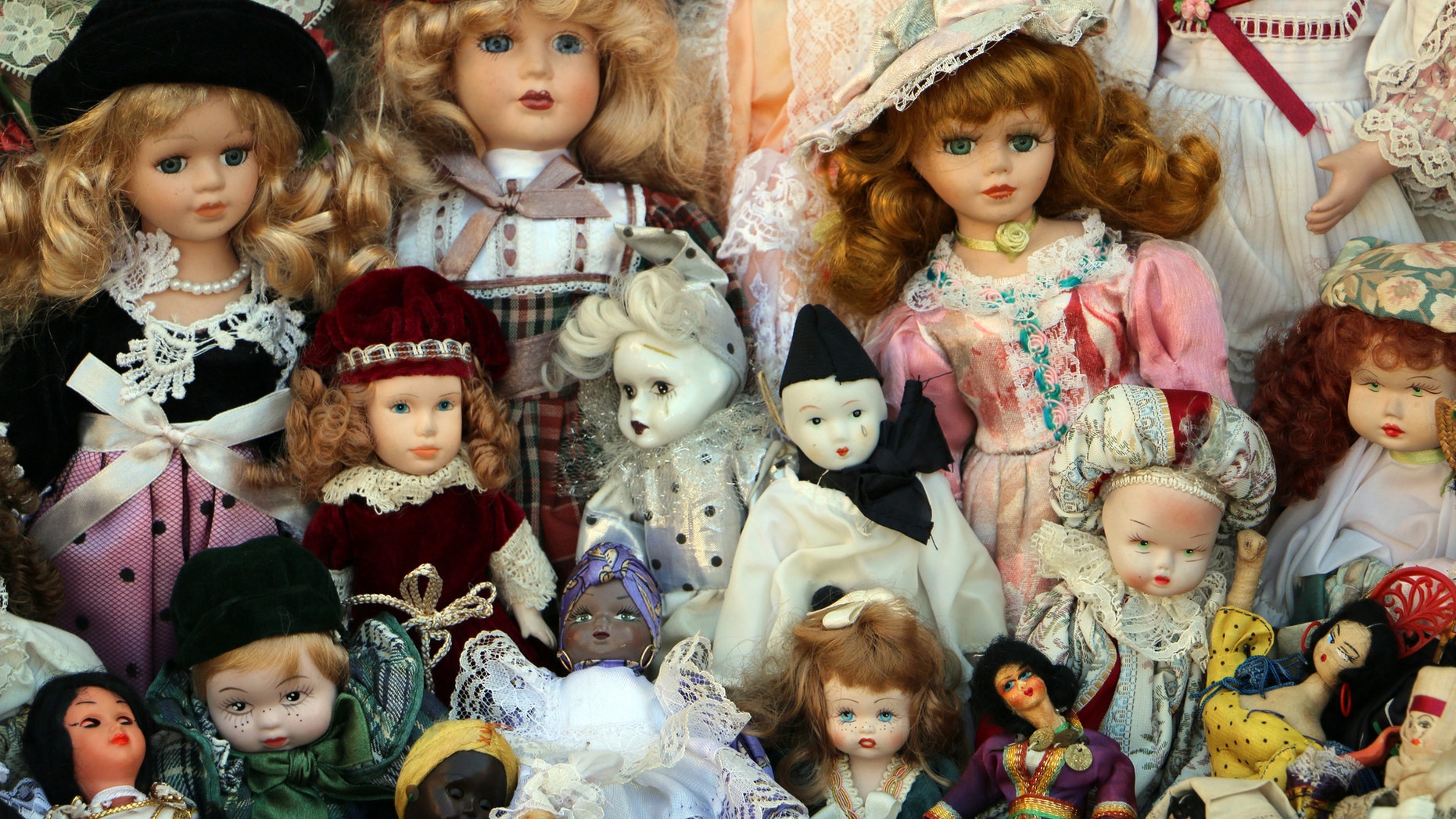 Move your old Victorian doll collection.