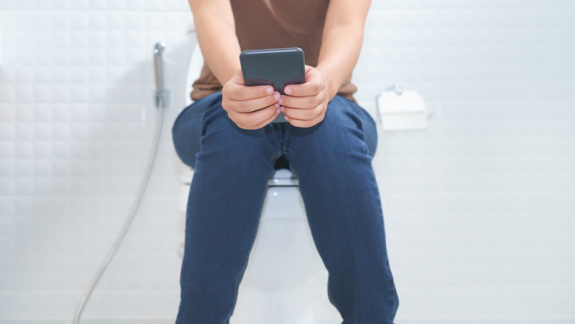 Researchers concluded that you could be exposing yourself and others to germs like salmonella, E. coli, and C. difficile.