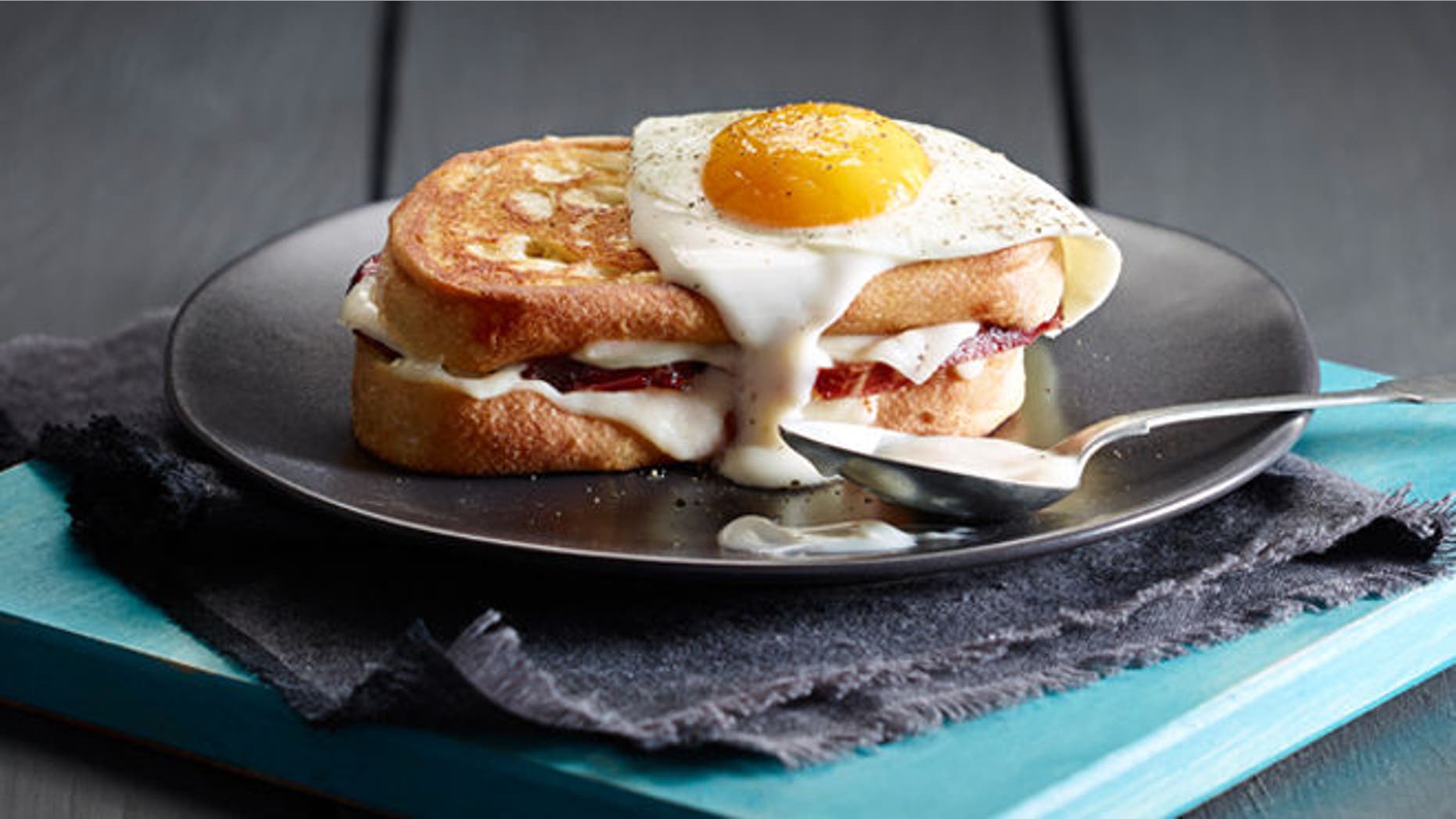 This sandwich is decadent and delicious.