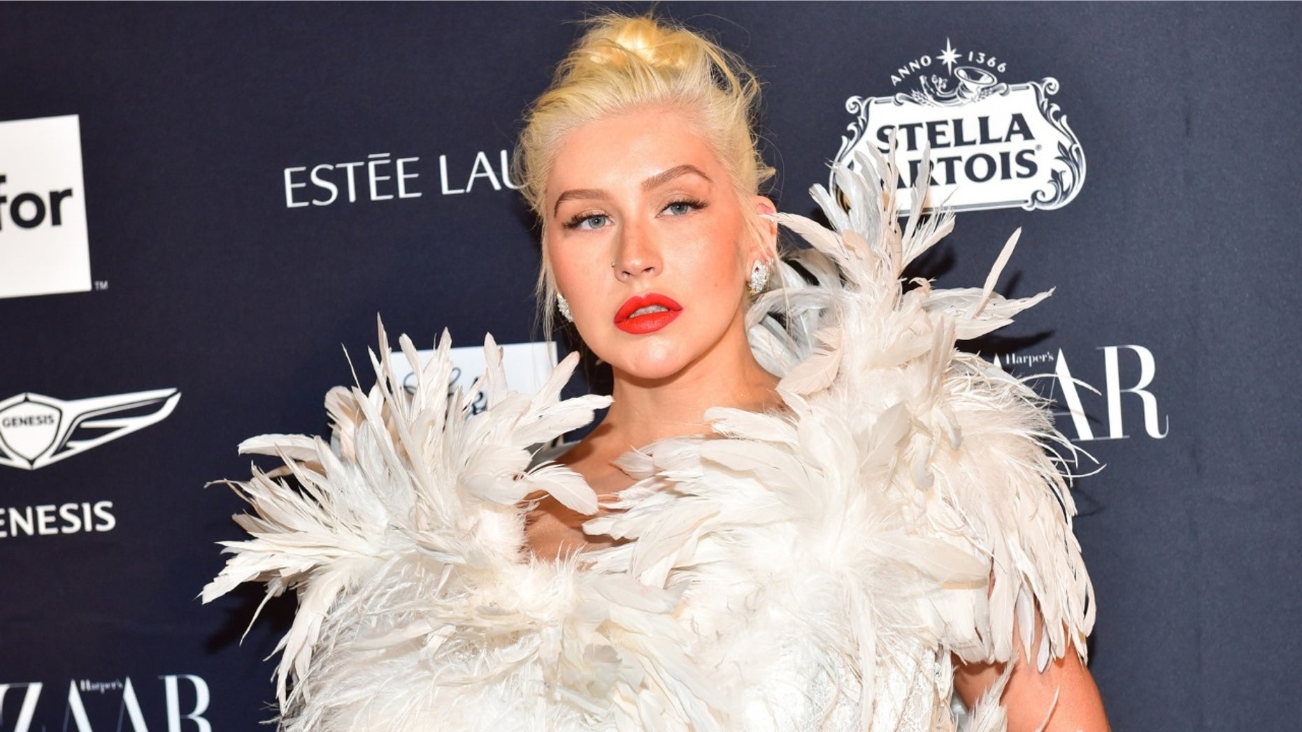 Christina Aguilera asked a band to join them in singing a song but was denied.