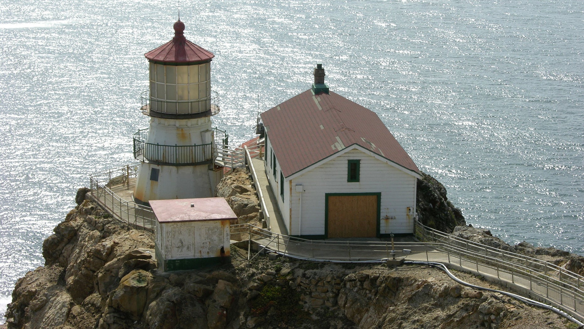 Construction workers found a time capsule hidden behind a wooden plank inside a wall of the Point Reyes National Lighthouse in California in October 2018.