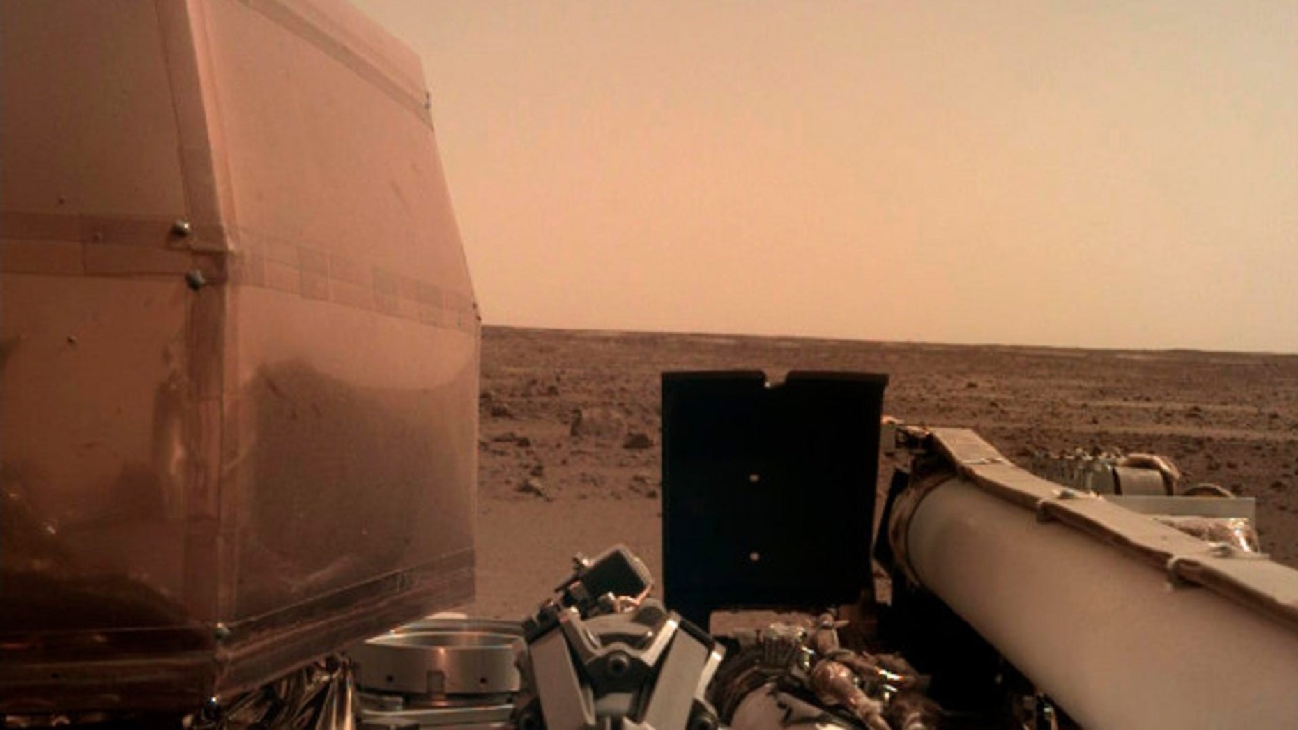 NASA's InSight satellite landed on Monday on Mars. 