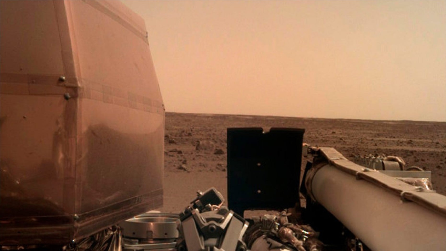 NASA’s spacecraft, InSight, landed on Mars Monday.