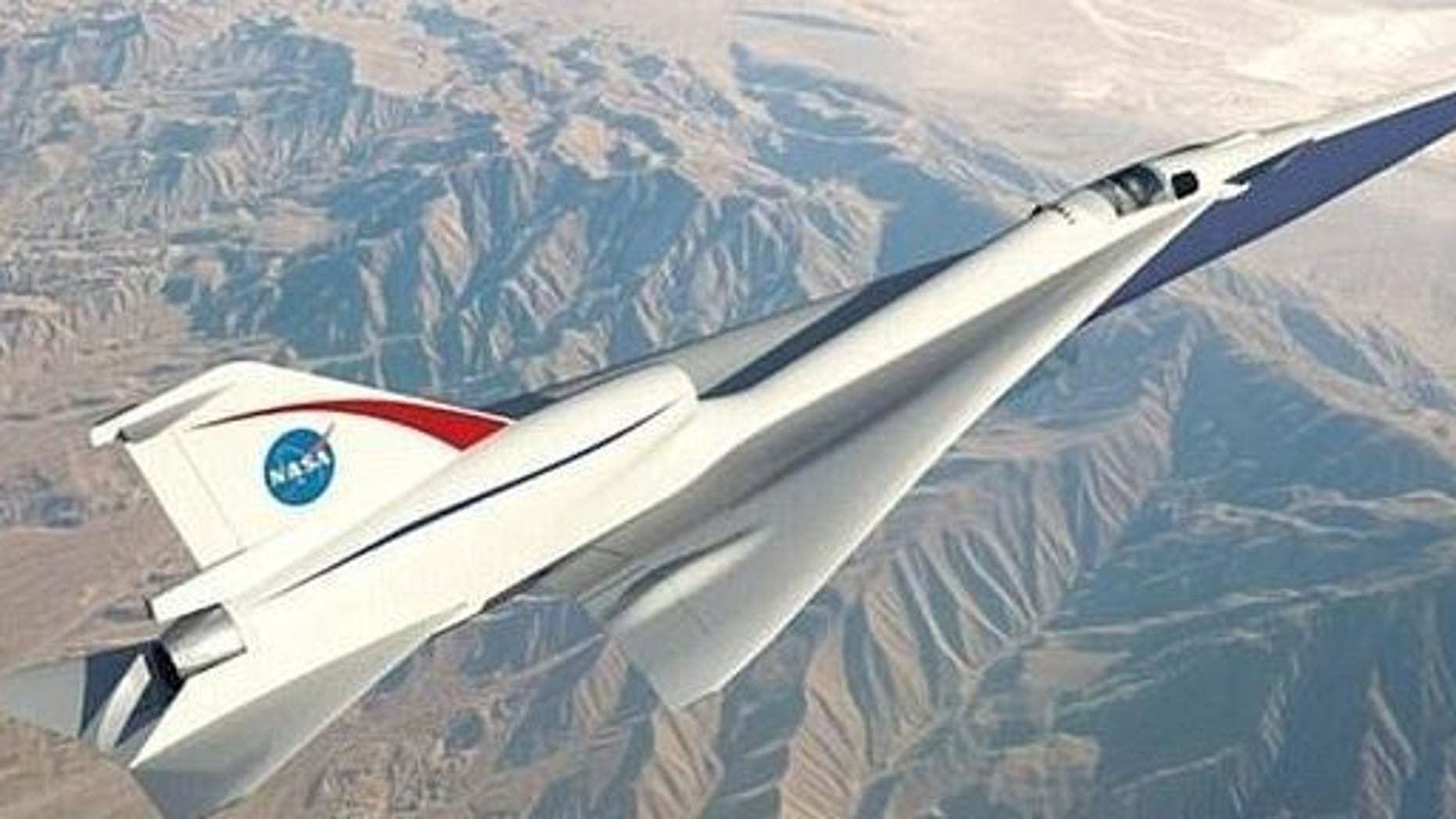 The X-59 could one day fly from London to New York in just three hours