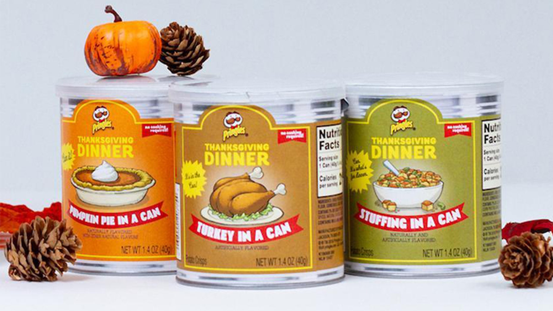 Pringles selling Thanksgiving dinner in a can with latest ...
