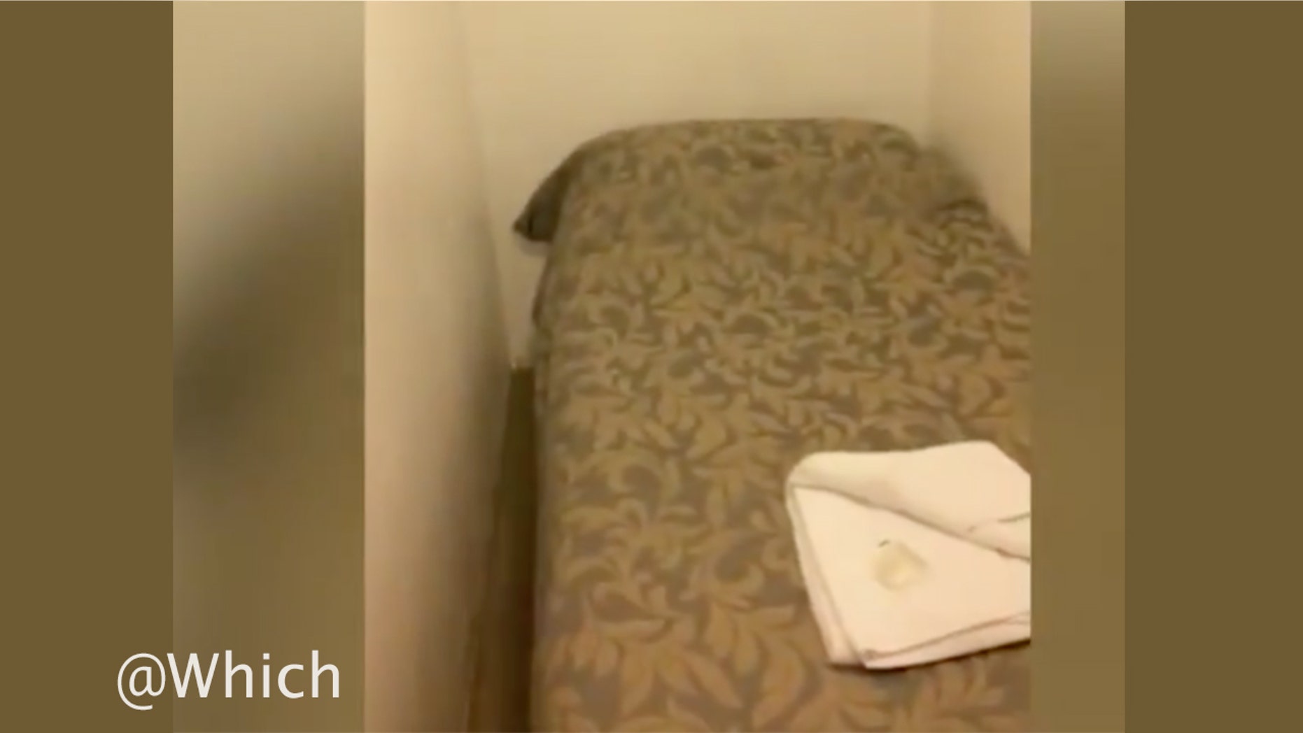 “It’s also smaller than the recommended minimum for a U.K. prison cell — seven square meters,” the report read.