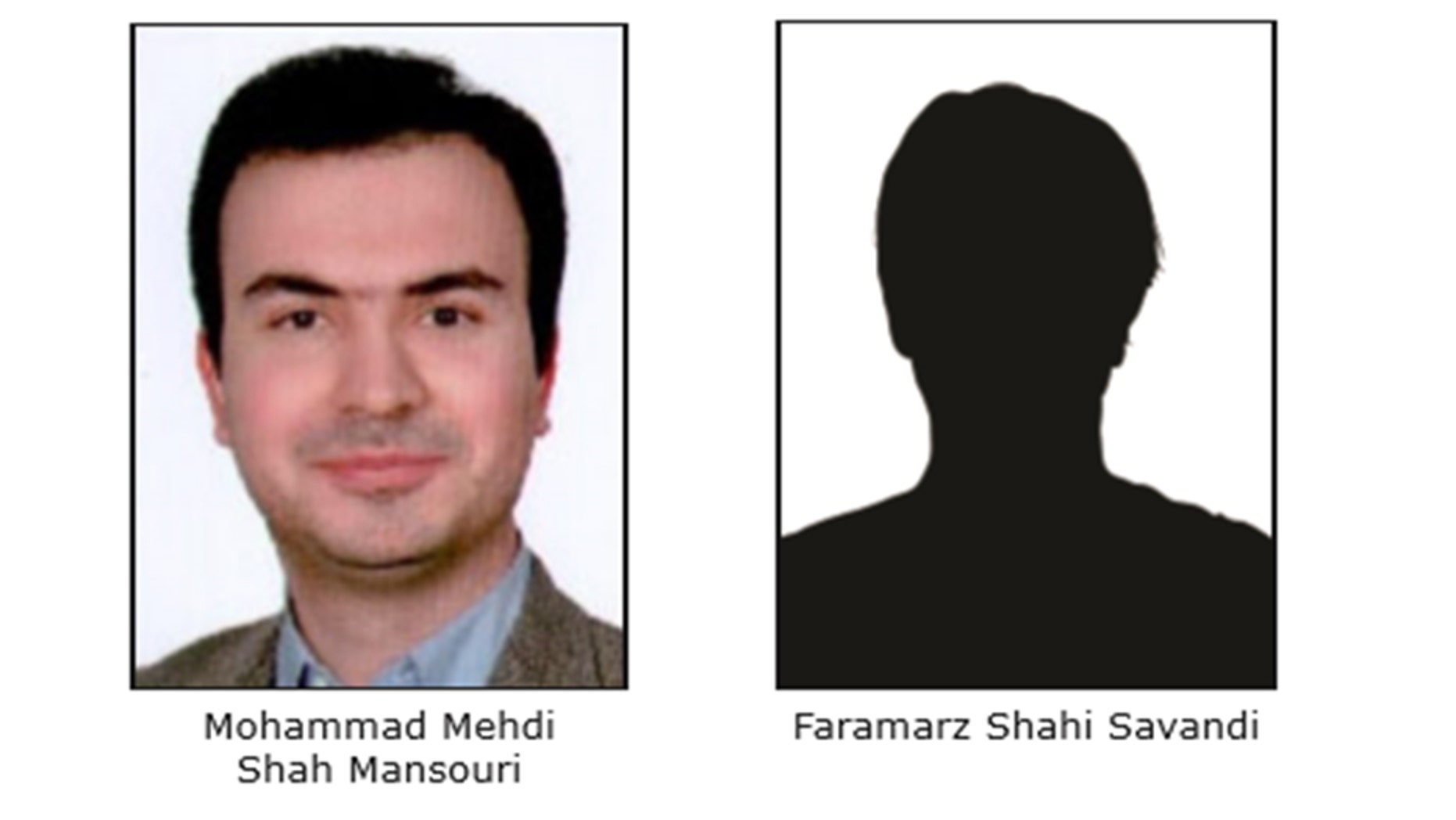 Mohammad Mehdi Shah Mansouri and Faramarz Shahi Savandi are alleged to have hijacked and shut down victims’ computer systems until the victims paid a ransom.