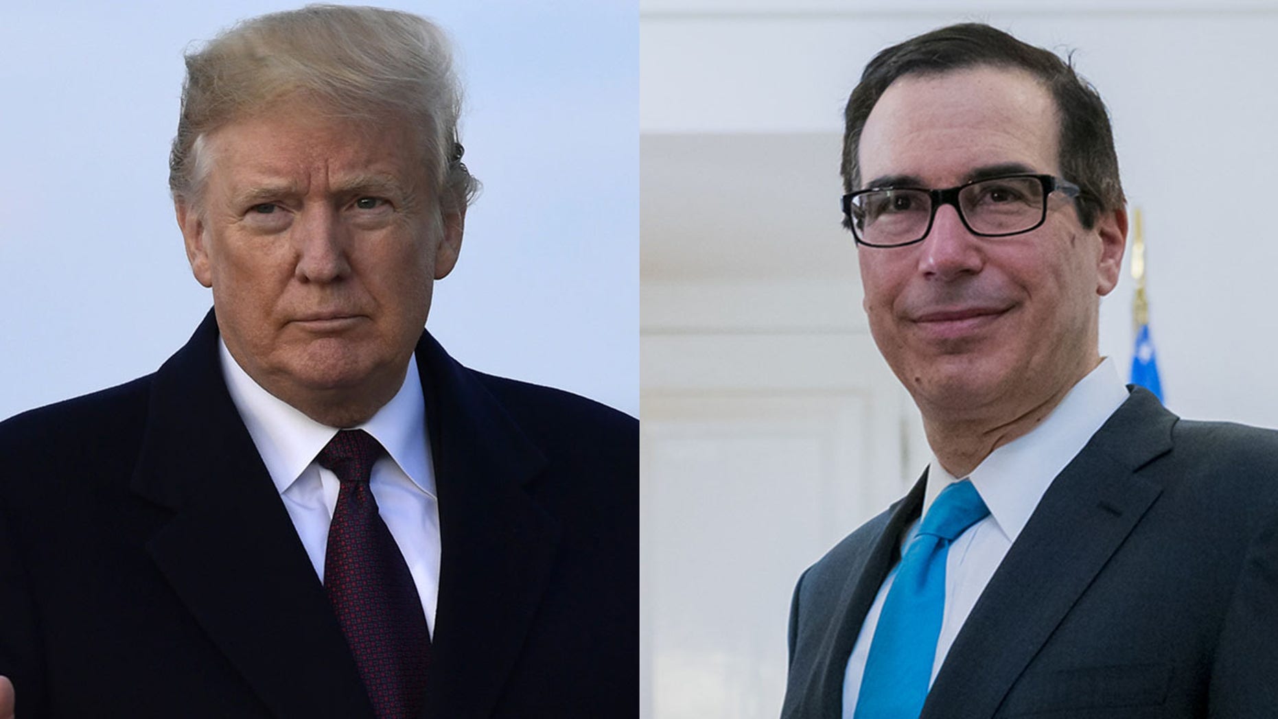 Trump Refutes Reports Alleging Dissatisfaction With Treasury Secretary Mnuchin