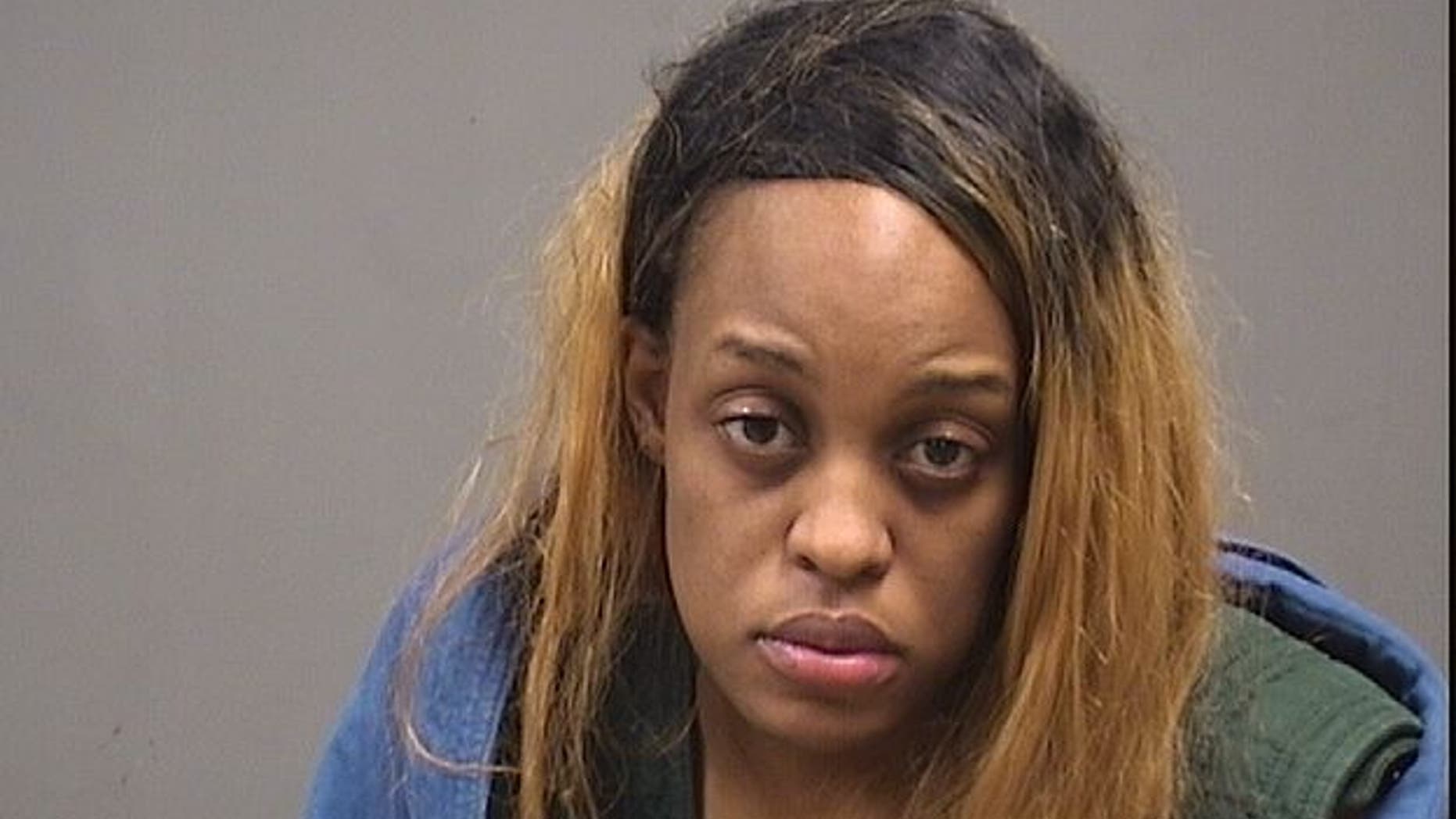 Erin Johnson, 32, was charged with child endangering after she allegedly threw her baby twice during an argument.