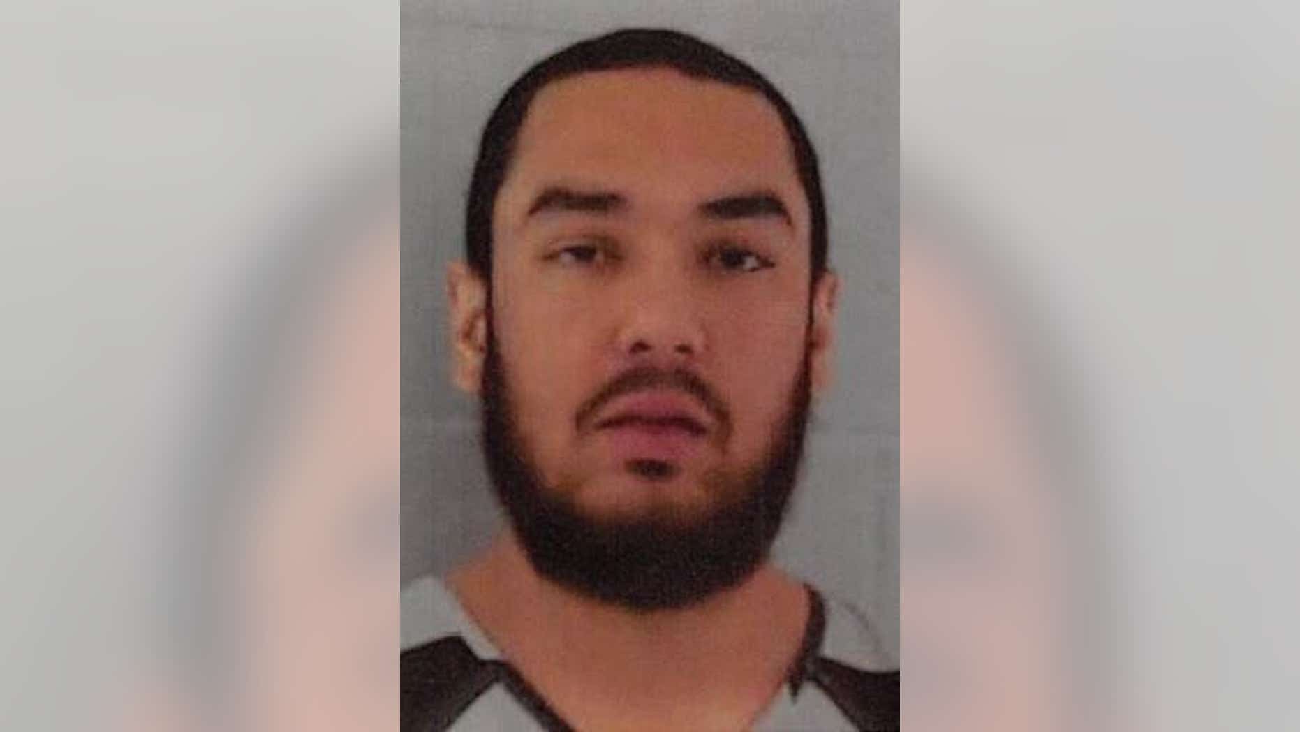 Authorities in Texas arrested a man who joined in a protest at a Santa breakfast on Saturday morning, police said.