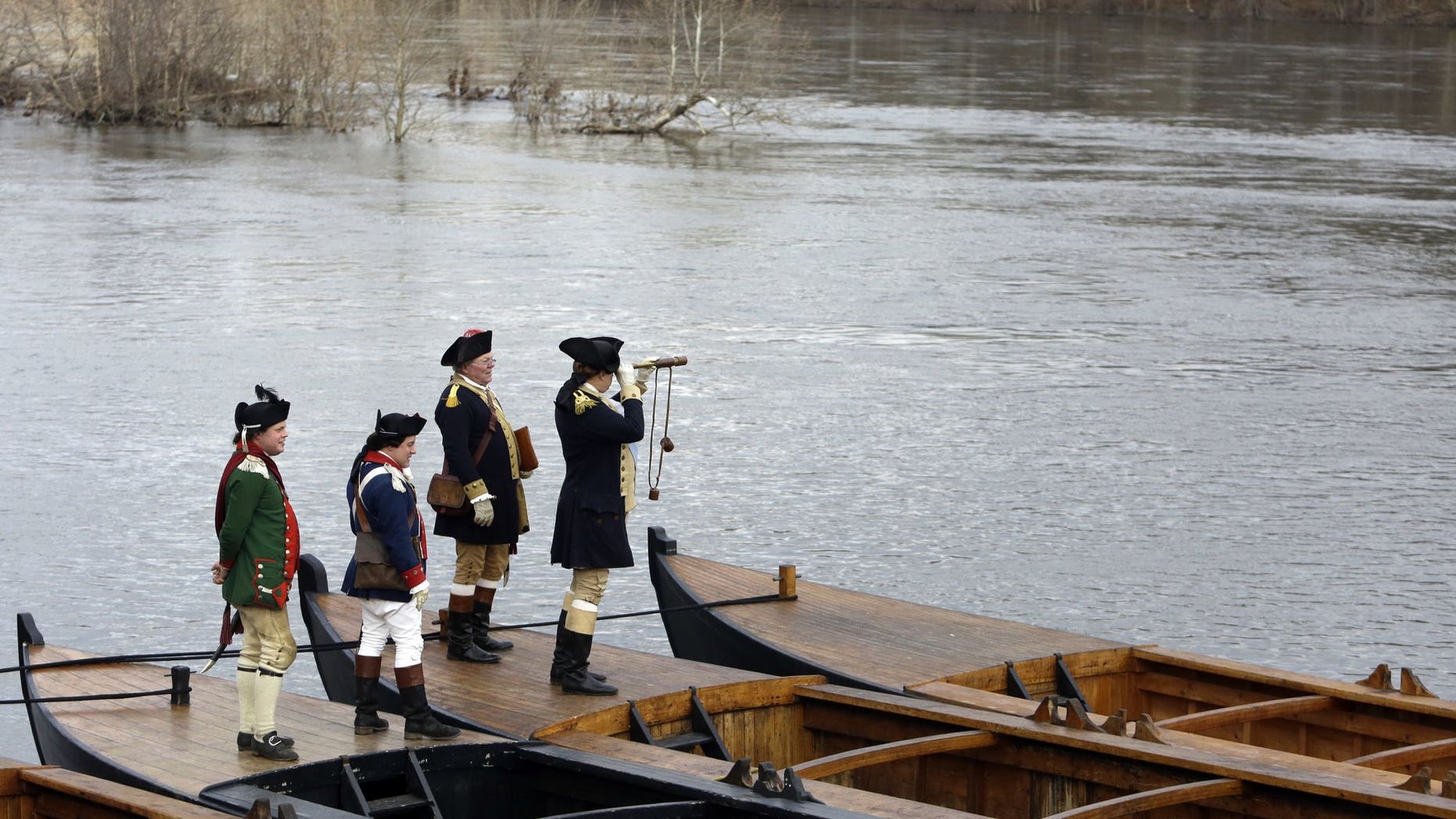 Christmas Day reenactment of Washington crossing Delaware River nixed for second year in Christmas Day reenactment of Washington crossing Delaware River nixed for second year in
