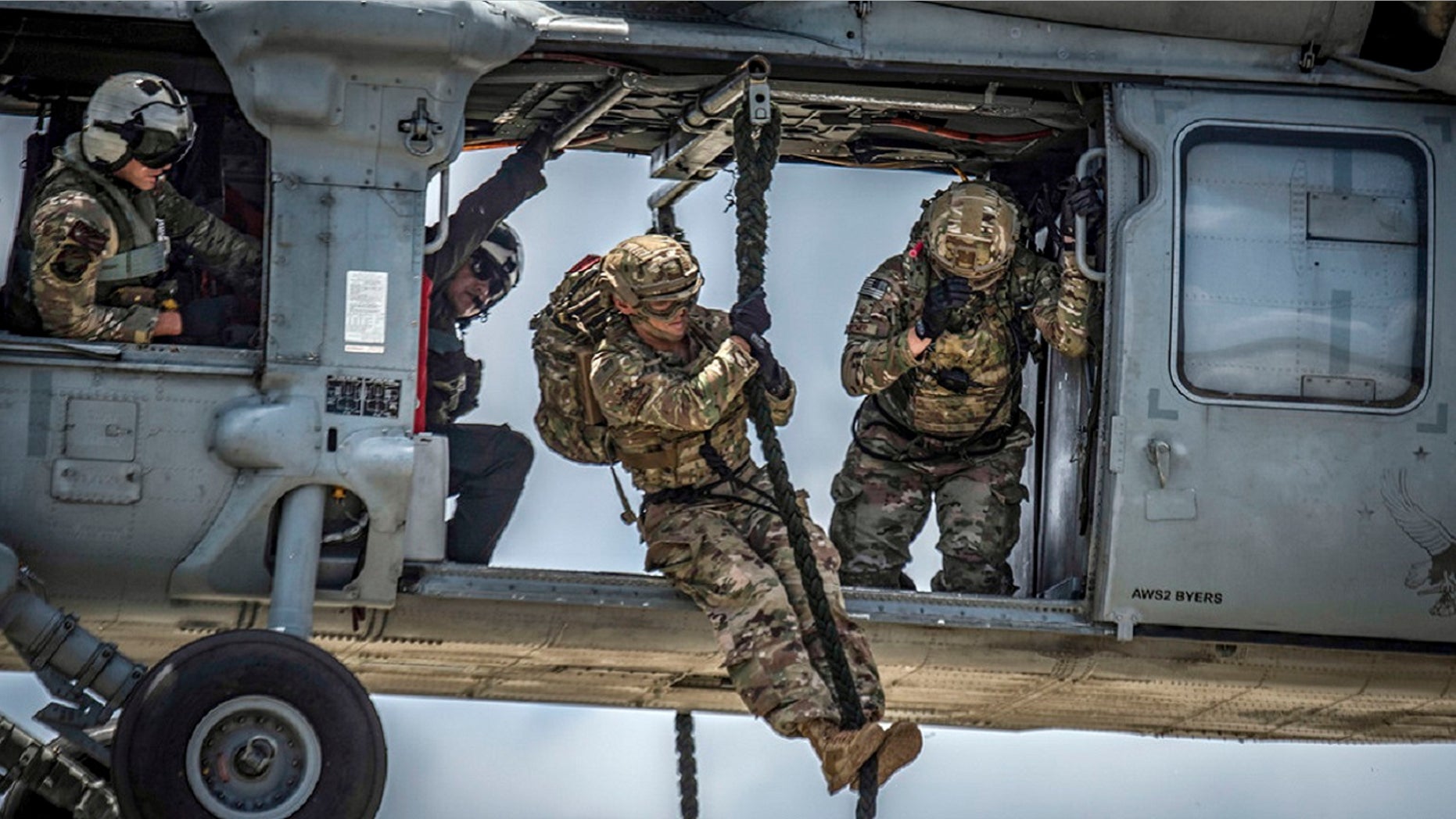 FILE: Air Force operations on Guam. A Bay Area organization sends equipment to troops overseas.