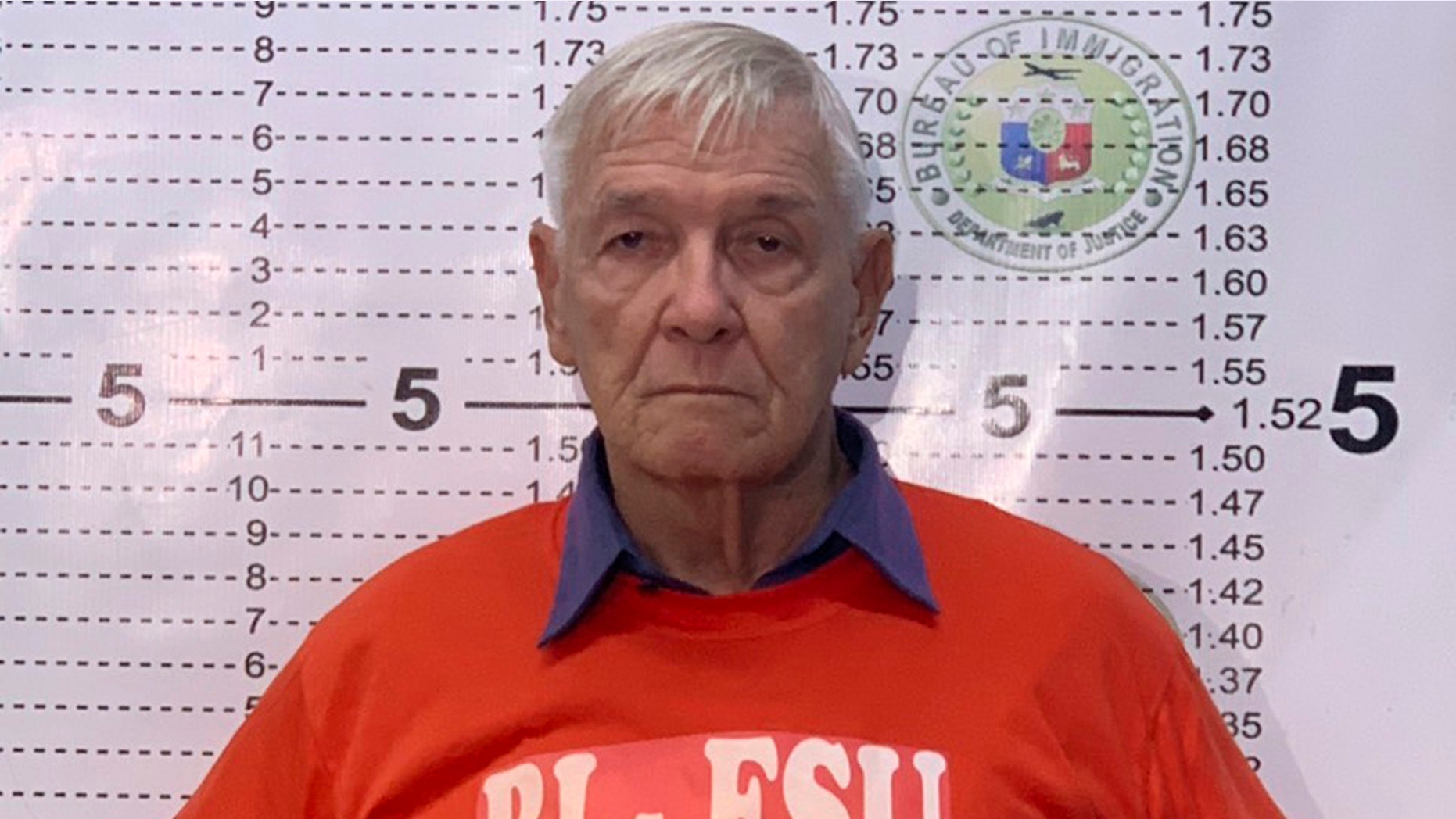 American Roman Catholic priest Rev. Kenneth Bernard Hendricks was accused of sexually assaulting altar boys in a church in the Philippines, in a case one official described as "shocking and appalling." (Bureau of Immigration PIO via AP)