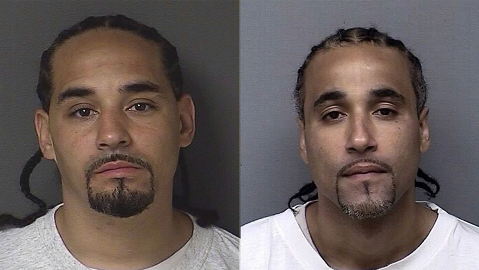 Ricky Amos, left, and Richard Jones, right. Jones spent 17 years in prison after being wrongfully convicted of a robbery.