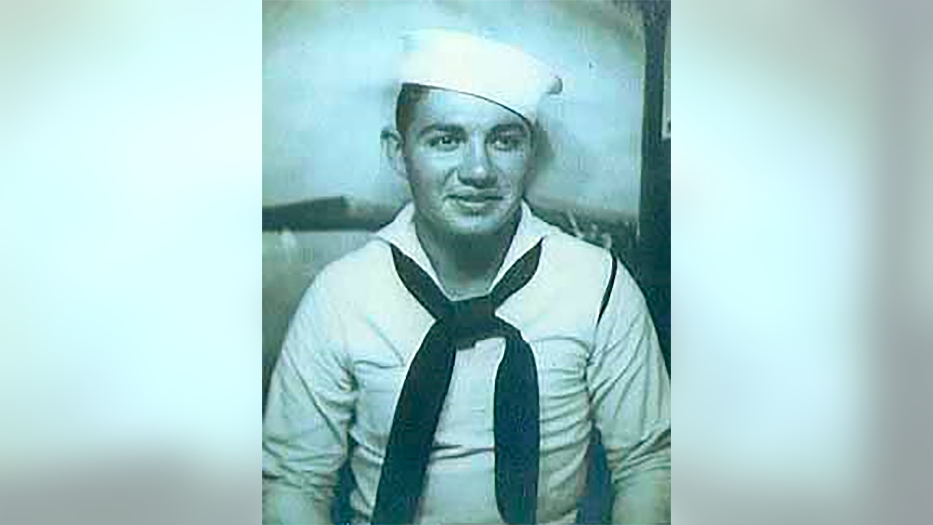 This photo provided by the Defense POW/MIA Accounting Agency shows Navy Seaman 2nd Class Charles C. Gomez, Jr., 19, of Slidell, Louisiana, killed during World War II, and was accounted for on Sept. 19, 2018. On Dec. 7, 1941, Gomez was assigned to the battleship USS Oklahoma, which was moored at Ford Island, Pearl Harbor, when the ship was attacked by Japanese aircraft. The USS Oklahoma sustained multiple torpedo hits, which caused it to quickly capsize. The attack on the ship resulted in the deaths of 429 crewmen, including Gomez. (Defense POW/MIA Accounting Agency via AP)