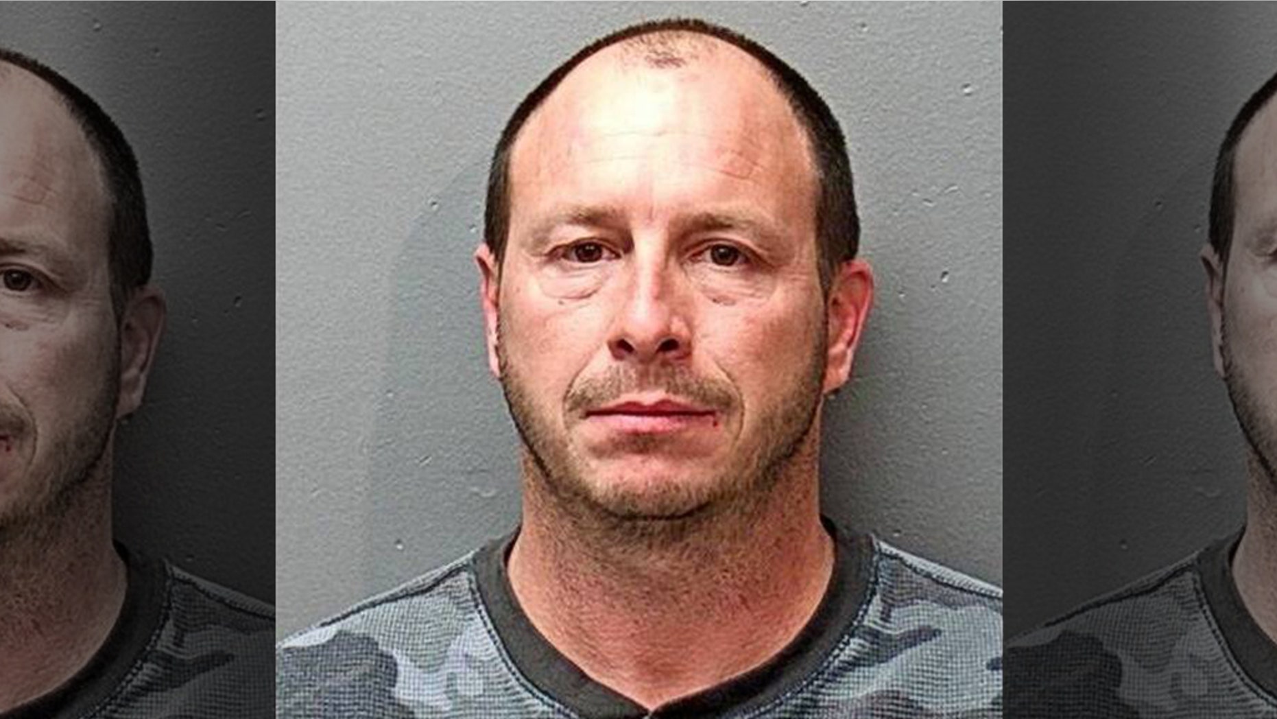 Gary Lykins, 44, was arrested after he allegedly shot his wife's laptop because she was playing music too loudly on it.