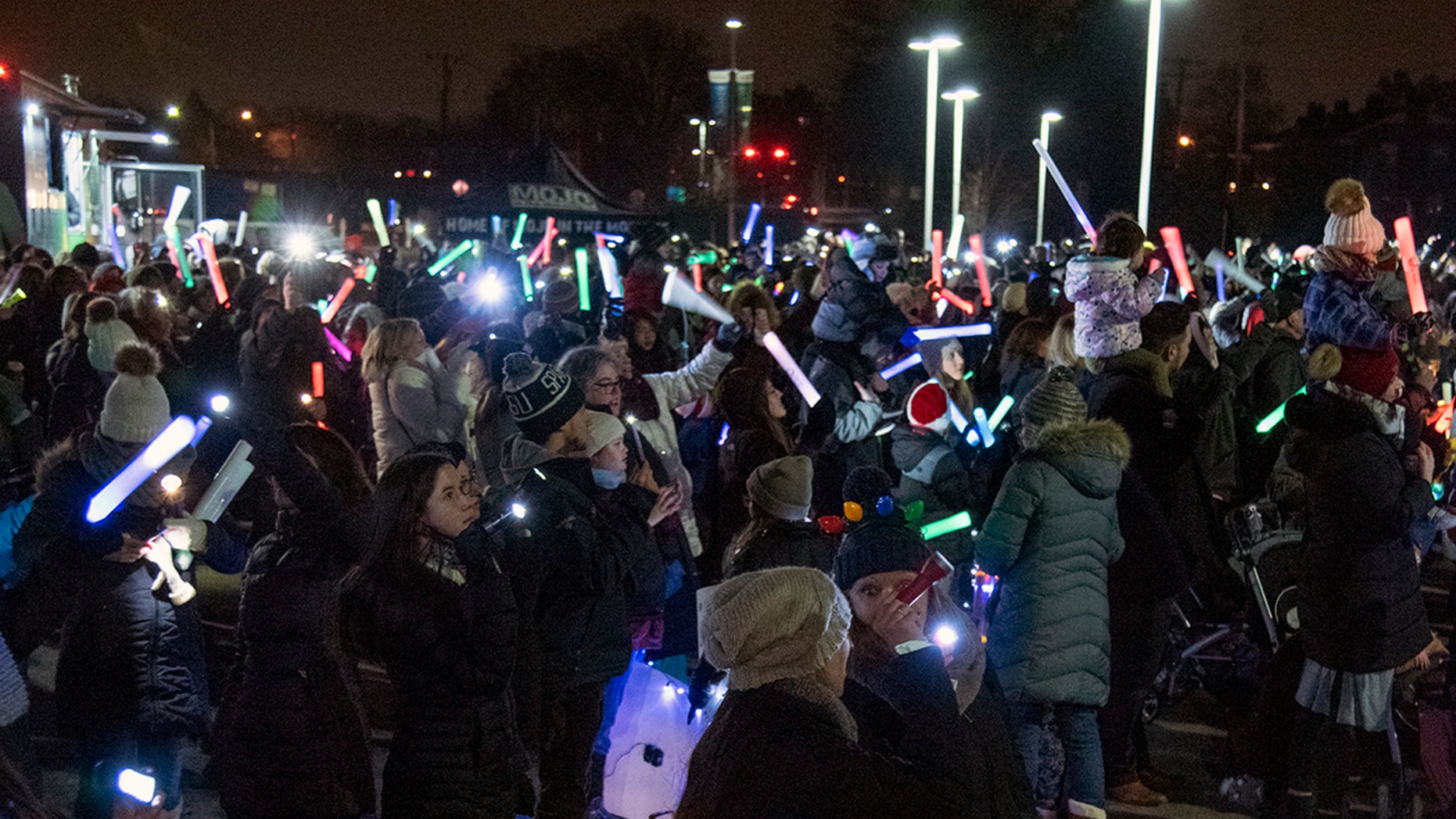 Moonbeams at Beaumont Hospital, Royal Oak, on December 11, 2018.