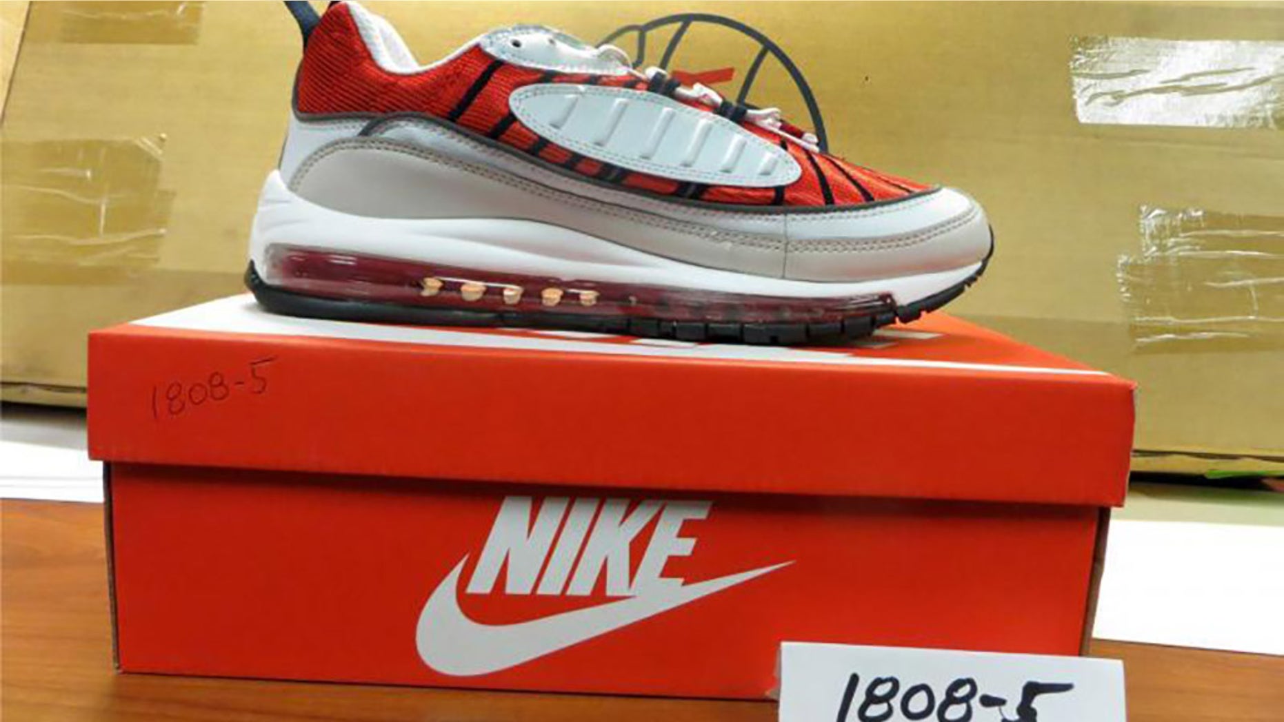 More than 9,000 pairs of imitation Nike sneakers, valued at nearly $1.7 million, were seized by Customs and Border Protection officers at the Port of New York and Newark, N.J., the agency announced Tuesday.