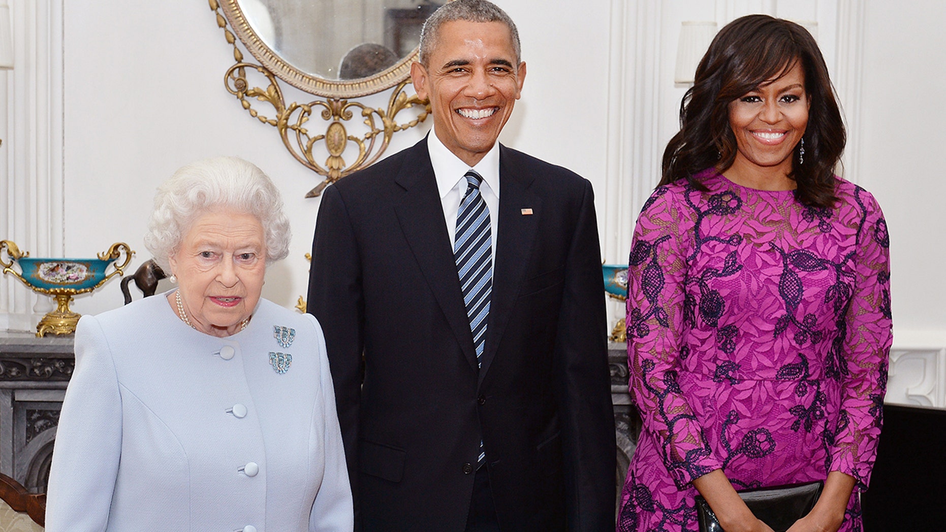 Michelle Obama Reveals Queen Elizabeth Called Royal Protocol Rubbish Fox News