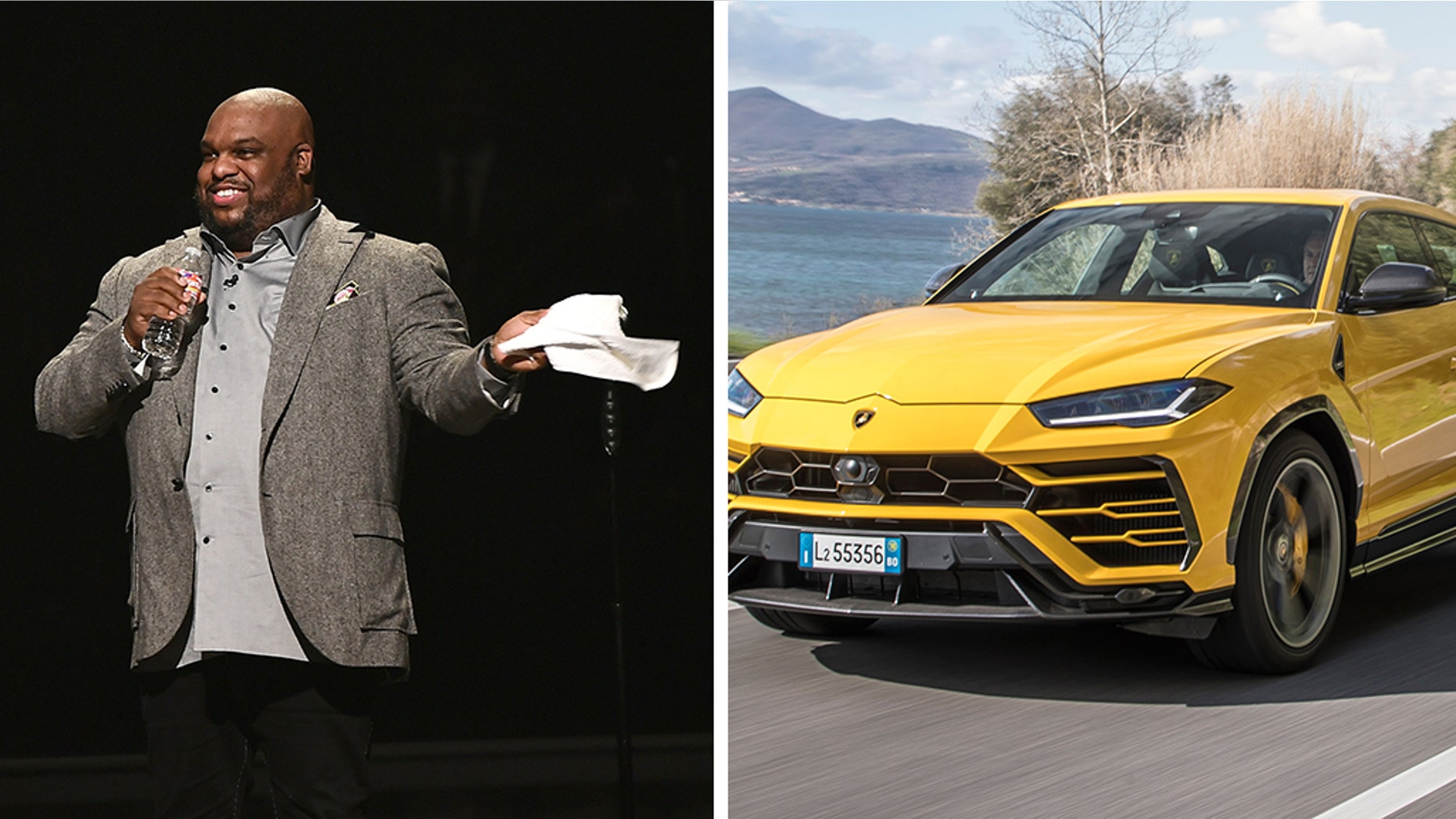 Pastor John Gray came under fire for purchasing a Lamborghini for his wife.