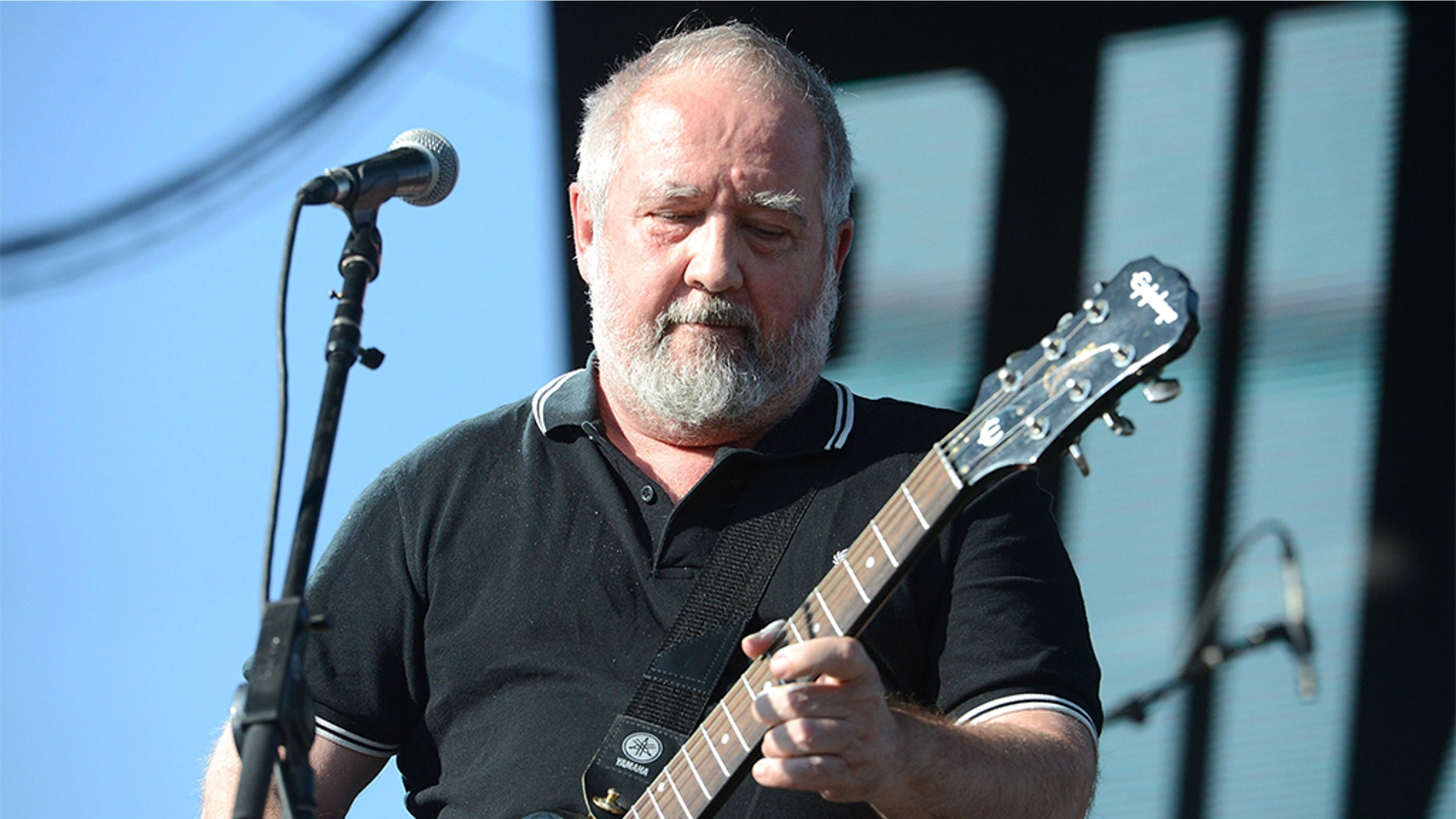 Pete Shelley, pictured here on Aug. 26, 2017, has died. He was 63.