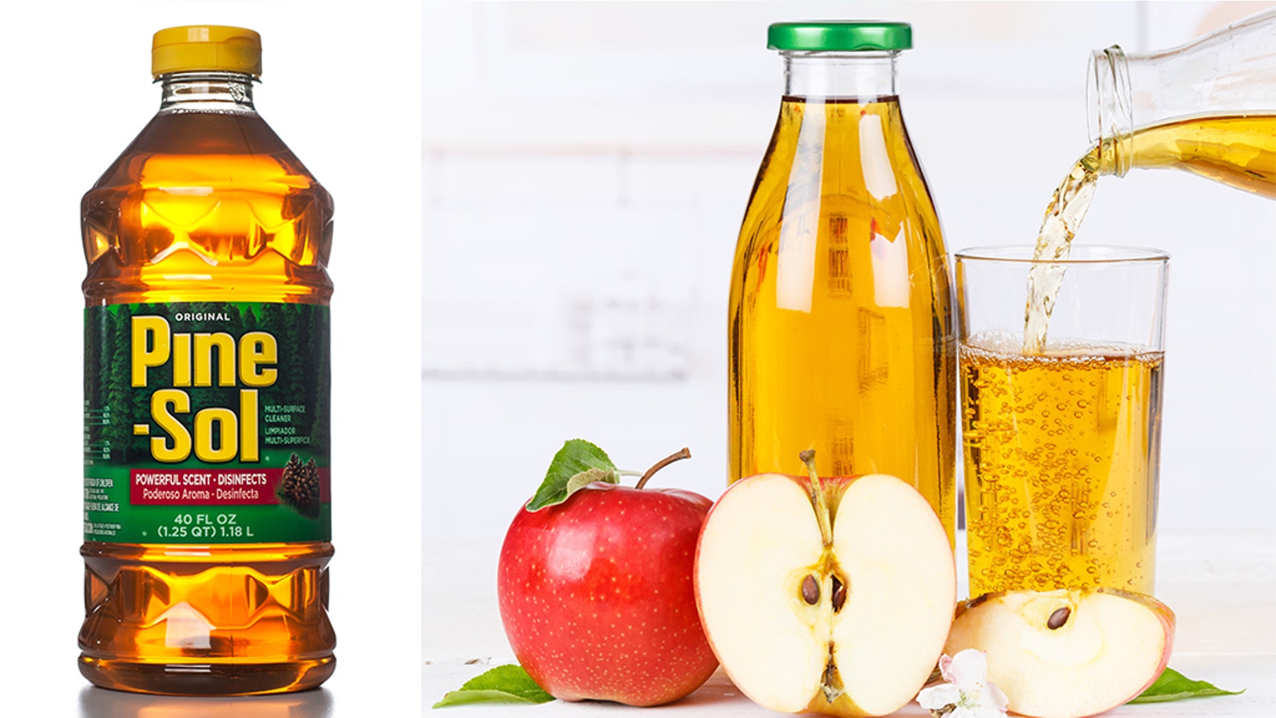 A teaching assistant at a preschool in Hawaii accidentally gave children Pine-Sol cleaning fluid instead of apple juice, health officials said.<br data-cke-eol="1">