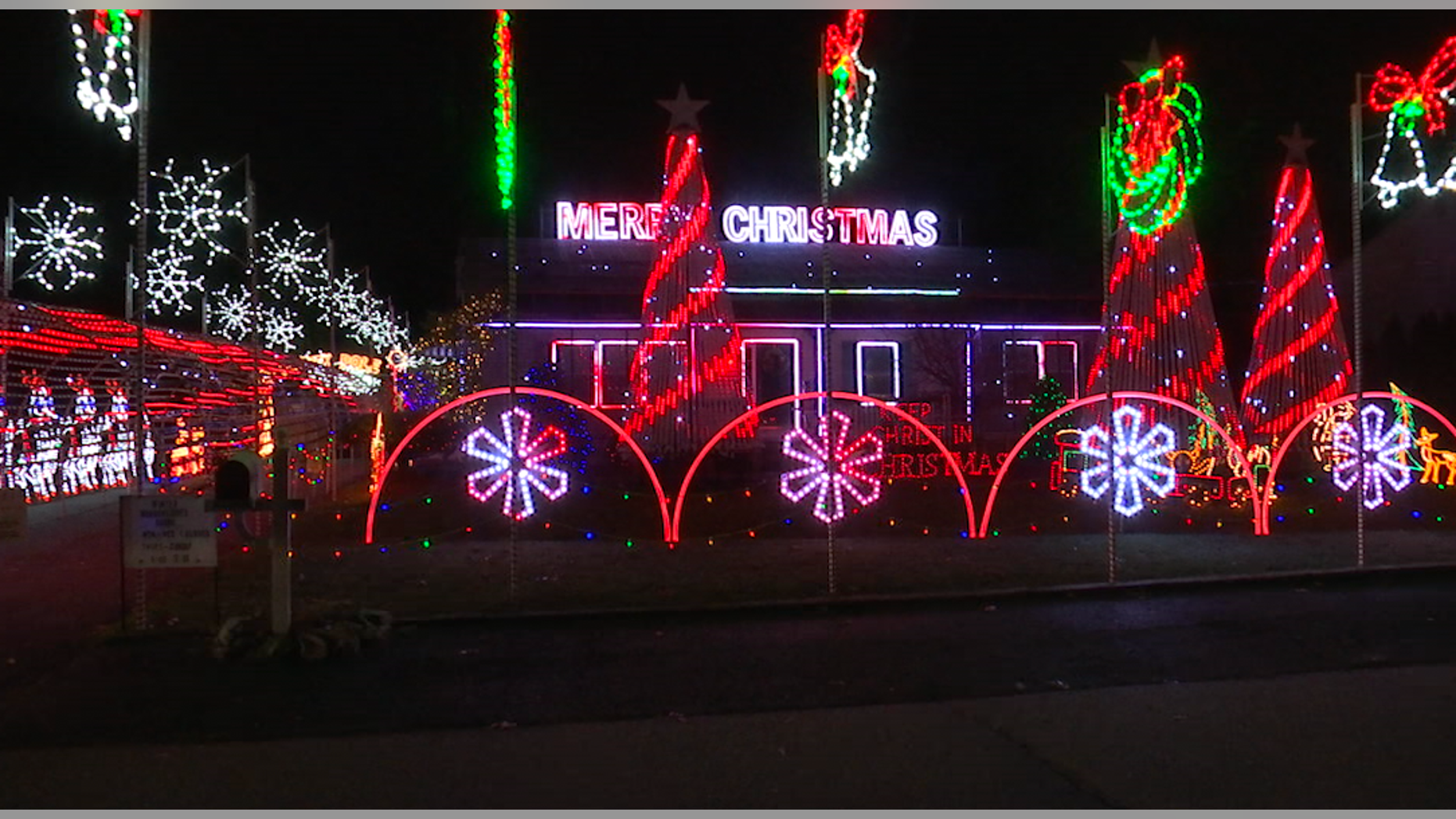 A New Jersey man must pay his township at least $2,000 if he wants to put his Christmas lights display up this year.