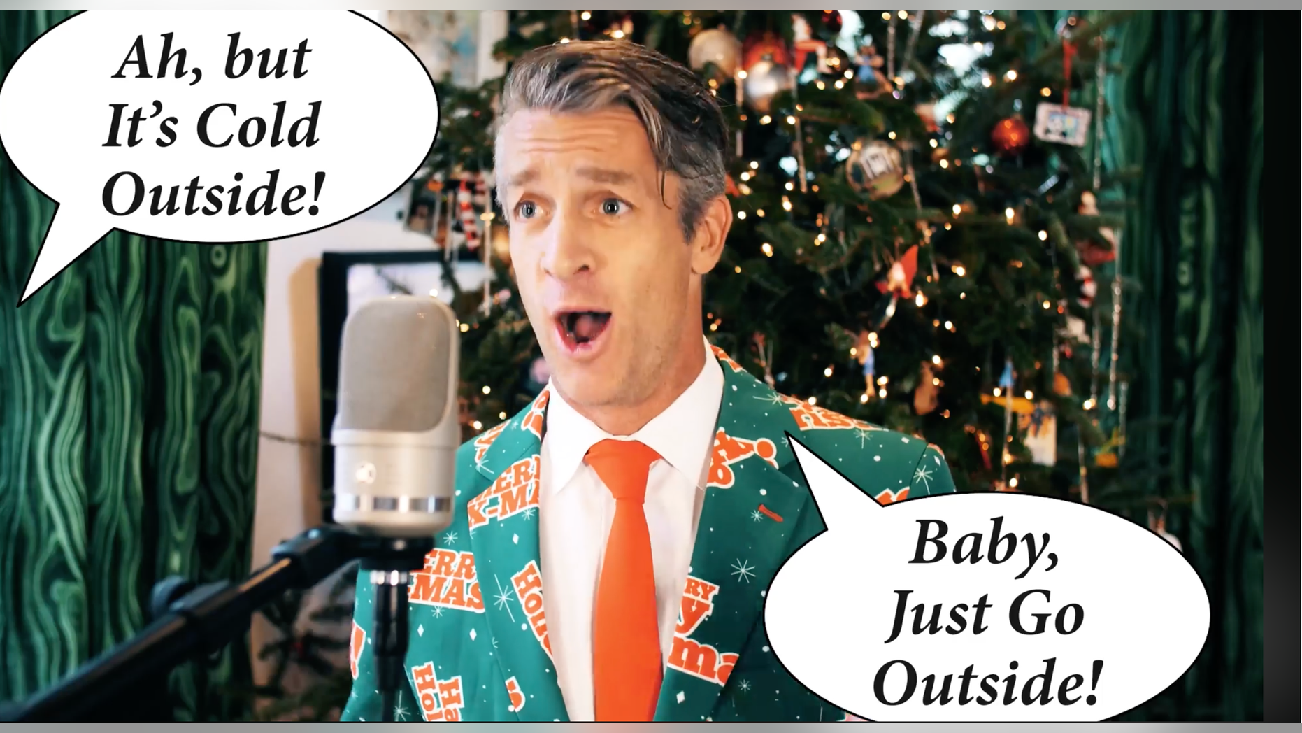 Holderness Family We Don't Talk About Covid Holderness Family's modern take on 'Baby, It's Cold Outside' goes viral