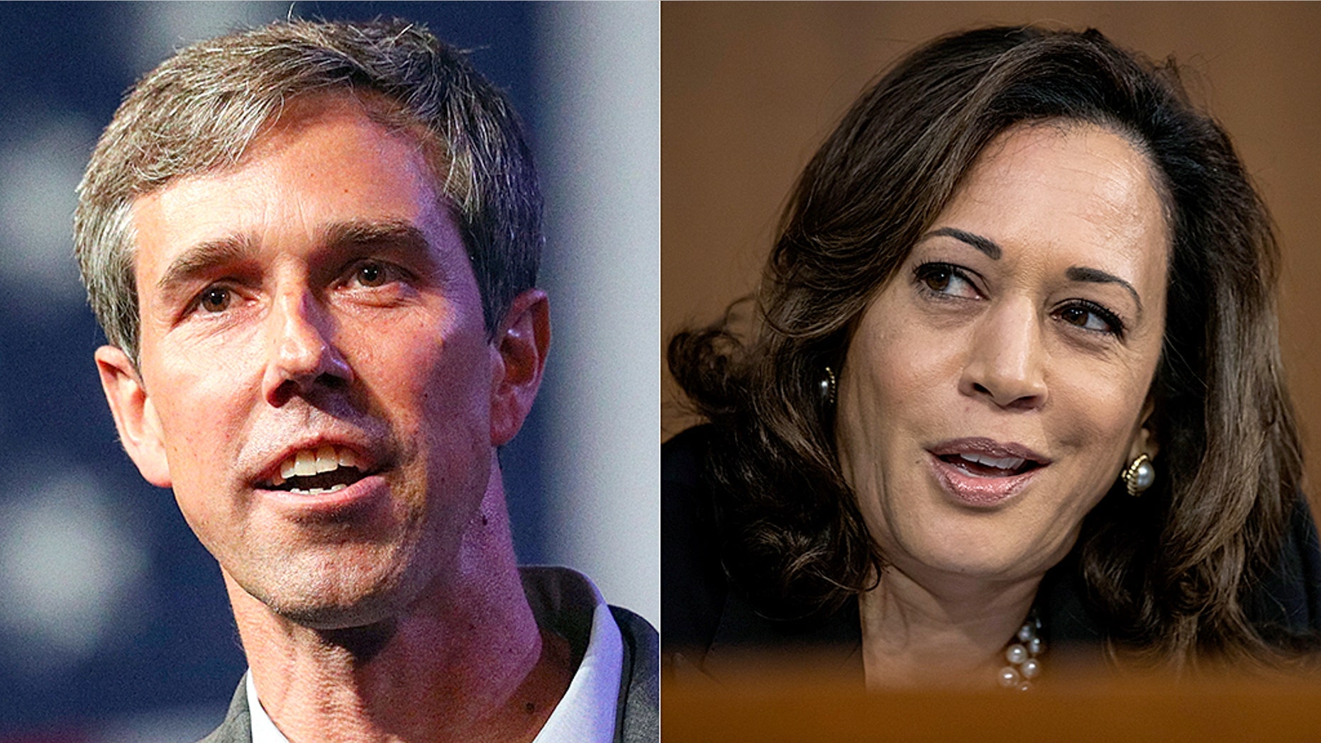 Texas Rep. Beto O'Rourke and California Sen. Kamala Harris are both considered possible presidential candidates. And both of their home states could play a bigger role in selecting the Democratic presidential nominee in 2020, thanks to their early slots on the primary calendar. (Associated Press)