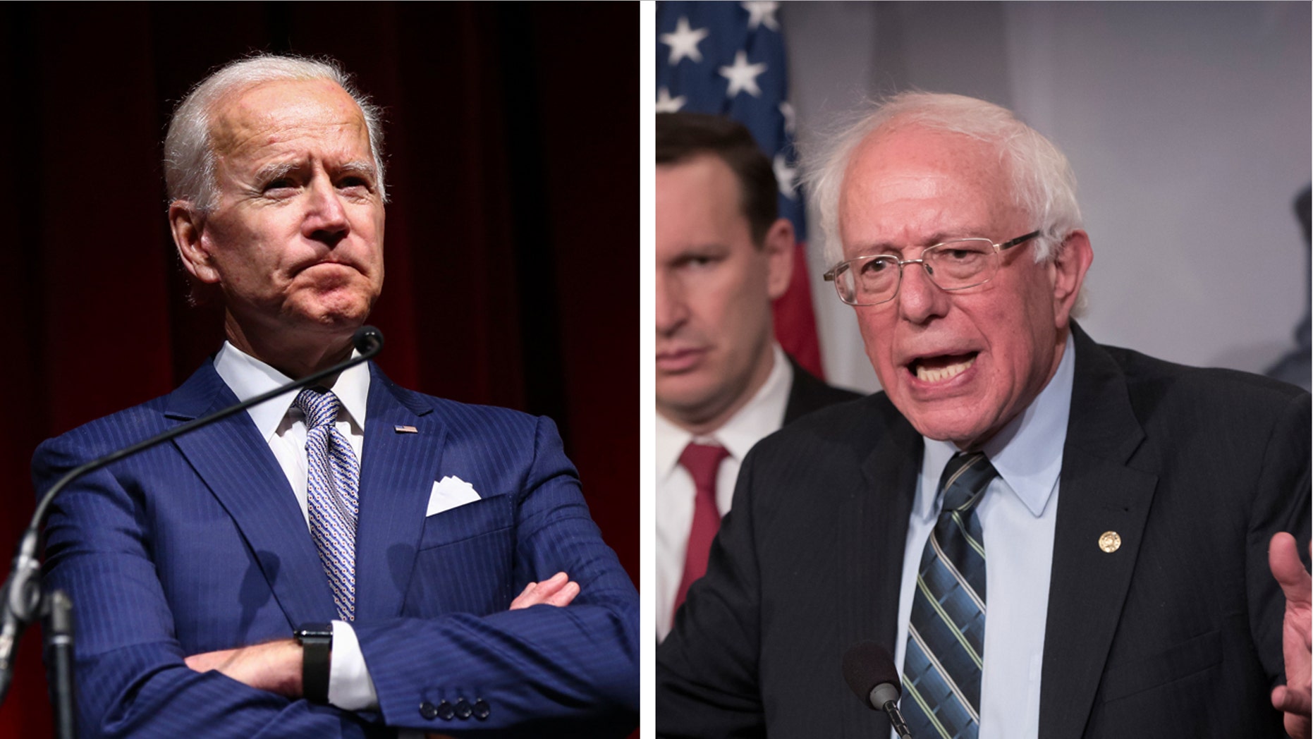 Joe Biden and Bernie Sanders top the list of potential presidential candidates, a poll of likely Democratic Iowa Caucusgoers reveals.