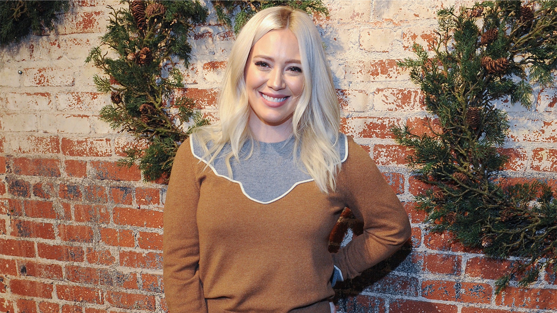 Hilary Duff attends Love Leo Rescue's 1st Annual Cocktails for a Cause event at Rolling Greens Nursery in Los Angeles, Calif. on December 7, 2018. The "Younger" star talked to Fox News about being a new mom of two and about the possibility of a "Lizzie McGuire" reboot.