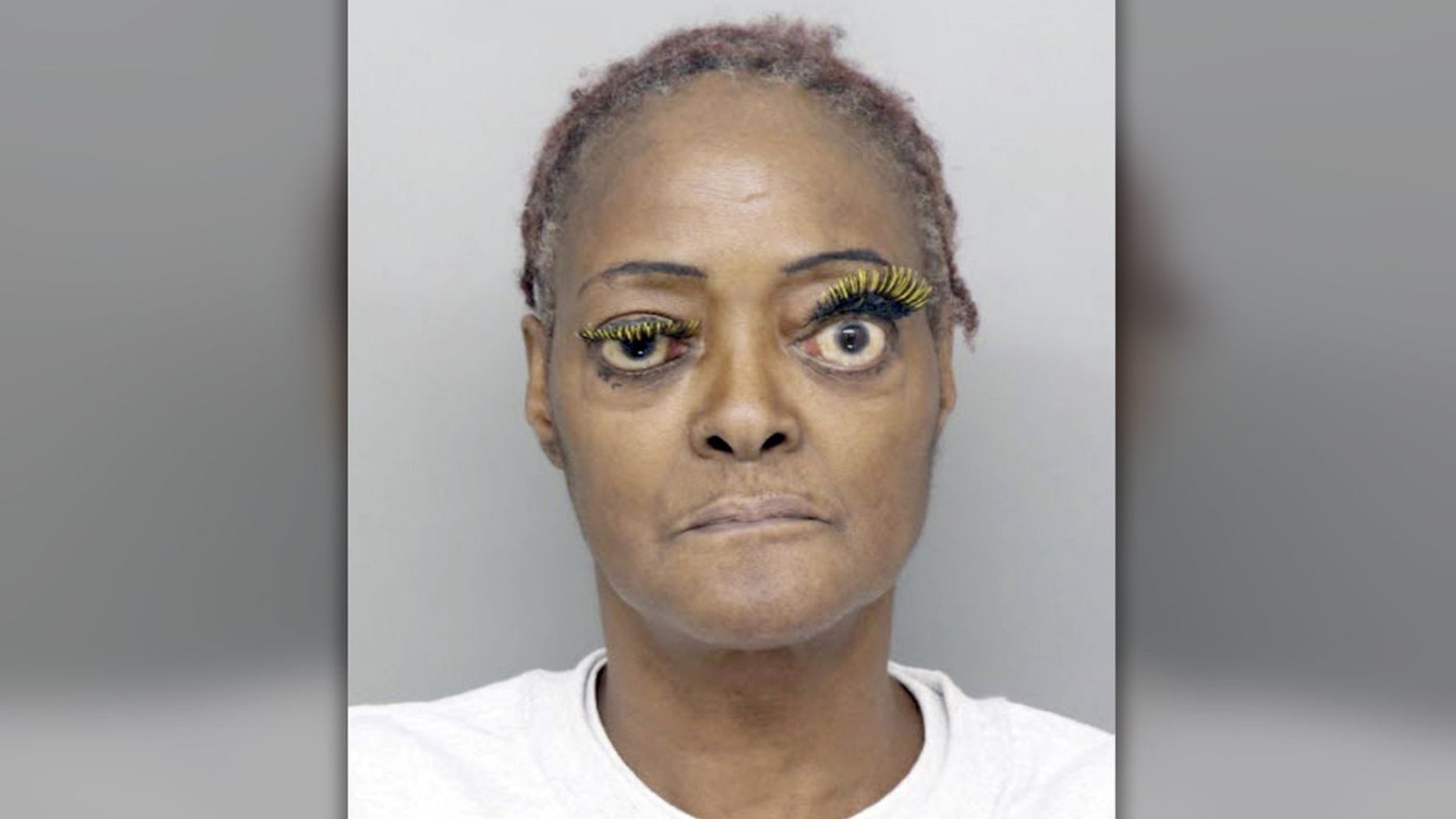 Charlene Thompson, 61, allegedly poured hot grease on a someone during an argument.