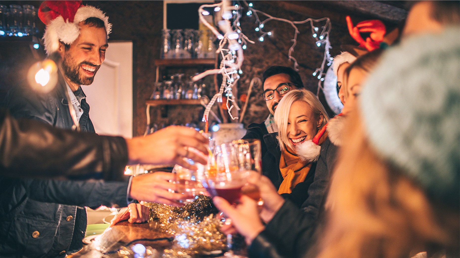 During the holiday season, Americans consume twice as much alcohol.