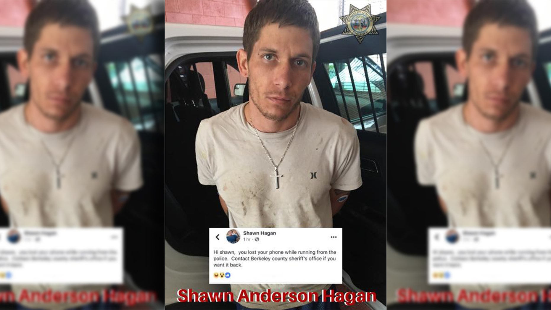 Deputies post message on drug suspect’s Facebook page: ‘you lost your phone while running from the police’