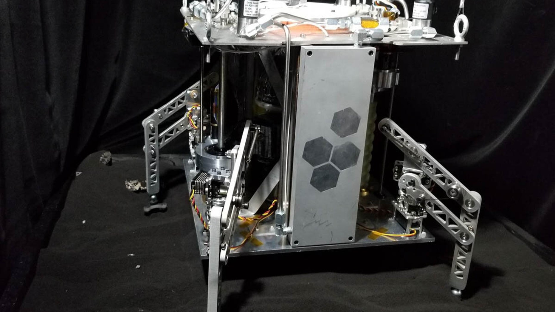 By using steam rather than fuel, the World Is Not Enough (WINE) spacecraft prototype can theoretically explore “forever,” as long as water and sufficiently low gravity is present. (Credit: University of Central Florida)