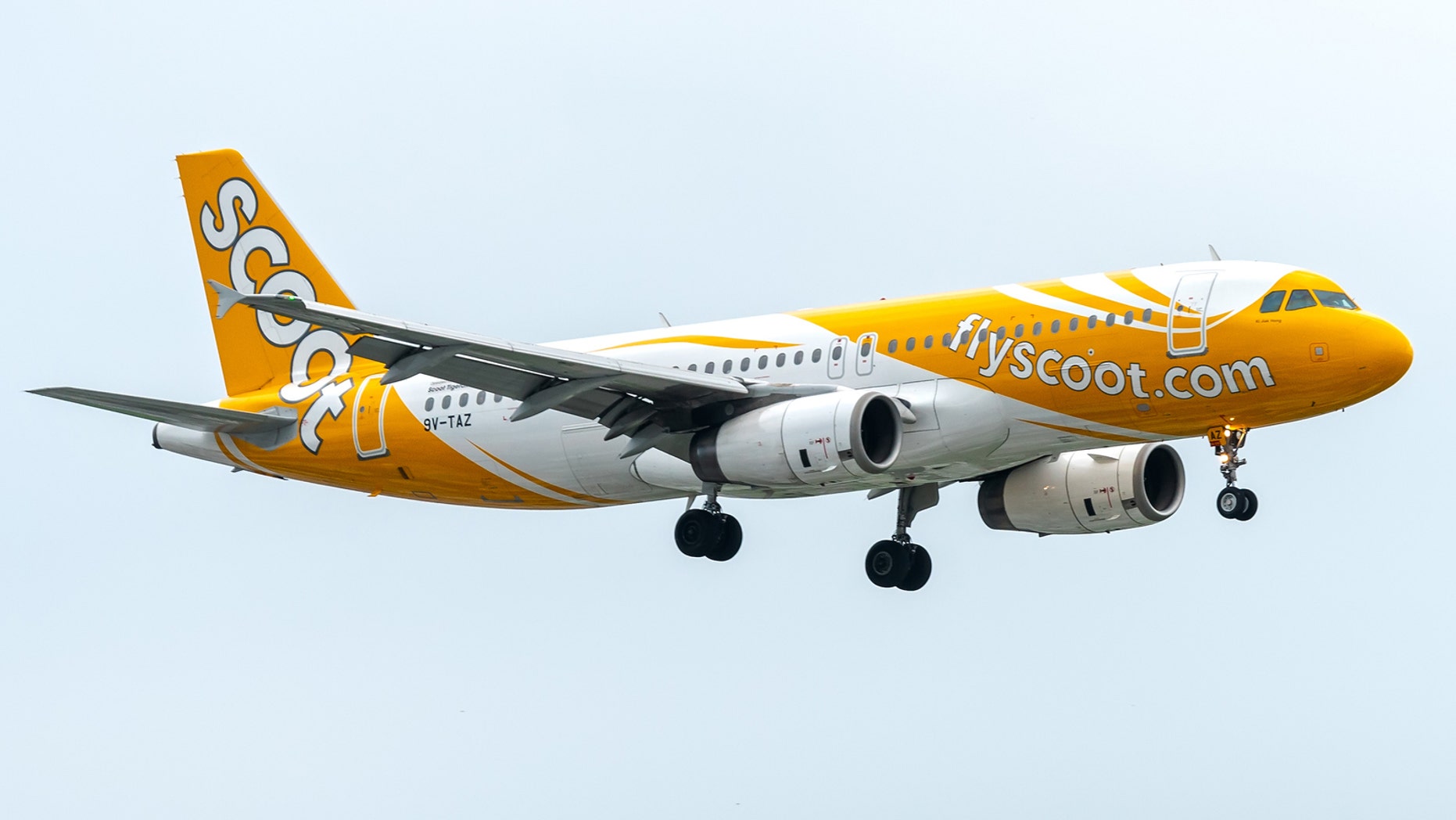 Footage shows Scoot airline passenger brawling with fellow flyers before being subdued