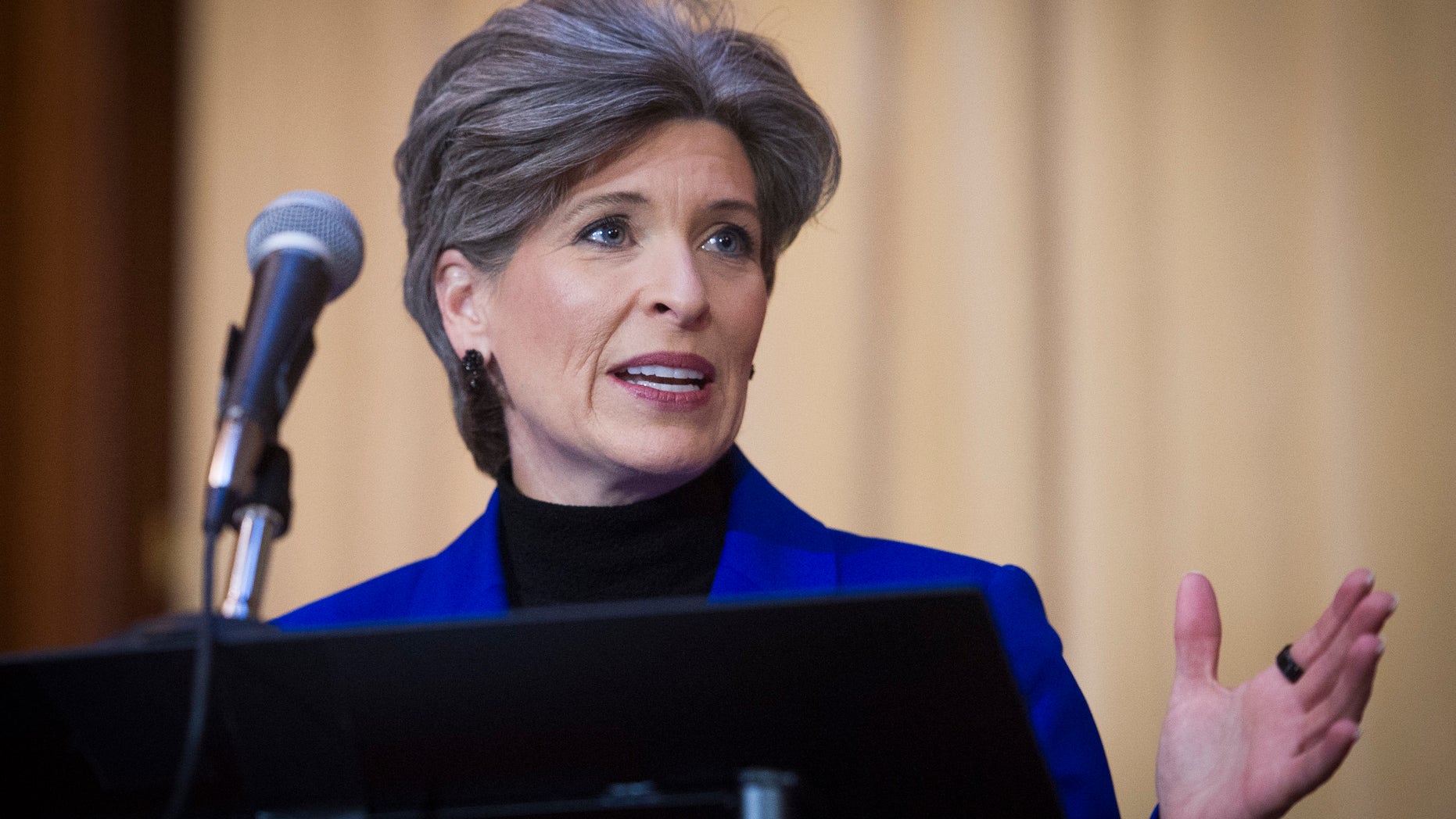 Sen. Joni Ernst says she's a survivor of rape, abuse