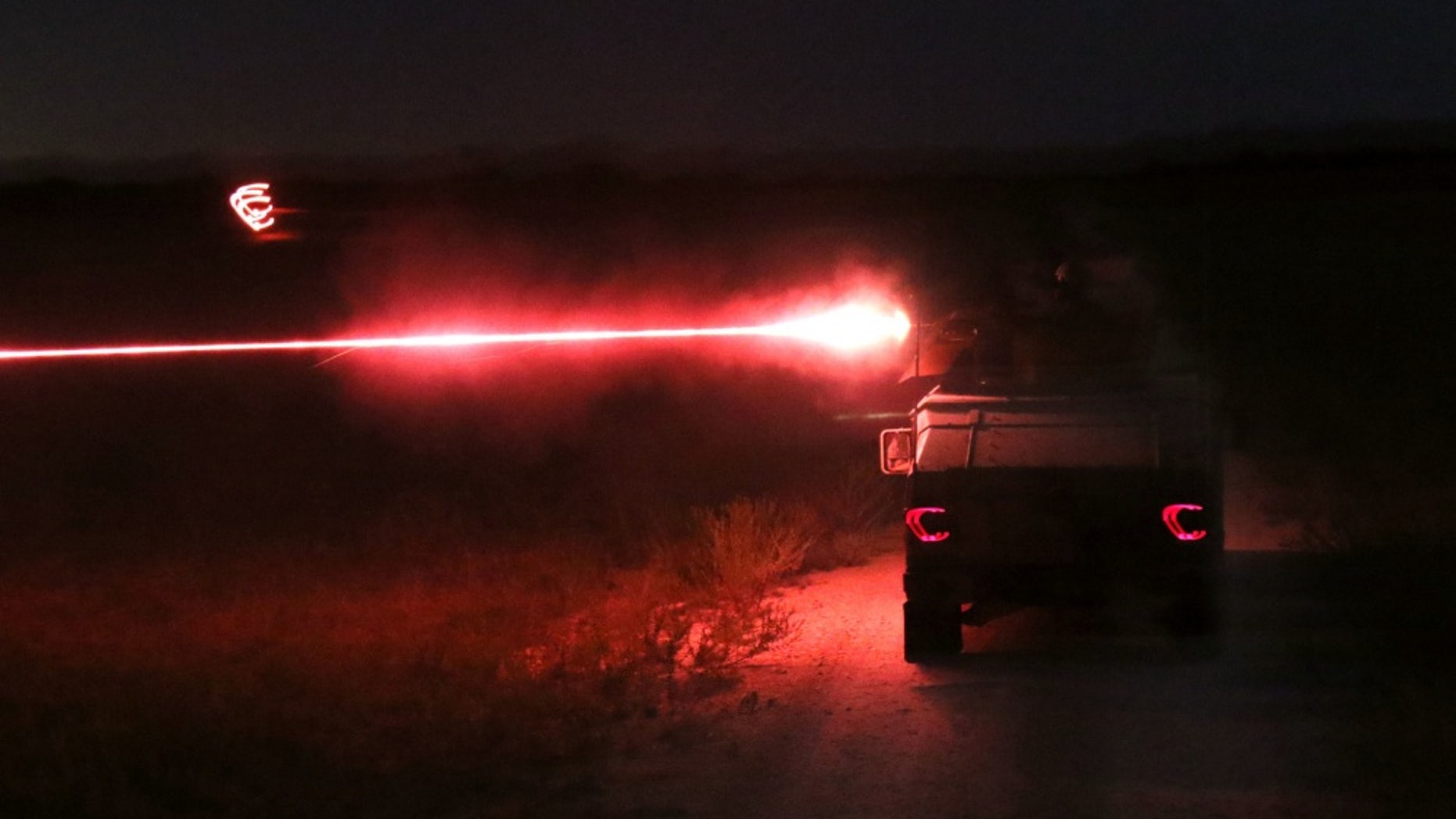 new precision targeting on historic 50 cal machine gun can hit