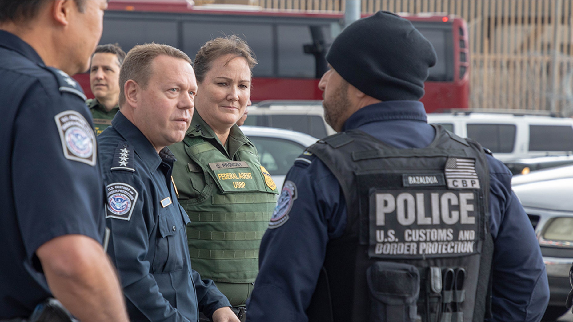 U.S. border officials visit the San Ysidro Port of Entry. Photos by Mani Albrecht U.S. Customs and Border Protection Office of Public Affairs Visual Communications Division