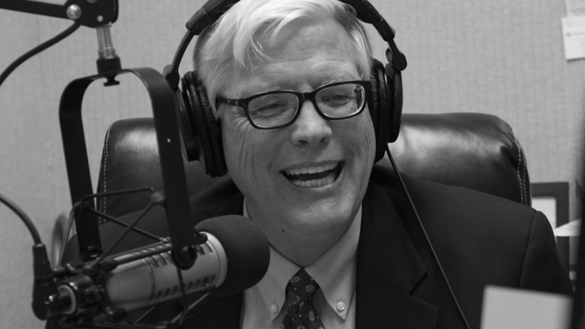 Radio host Hugh Hewitt apologized Tuesday after a joke he made on his radio program received pushback.