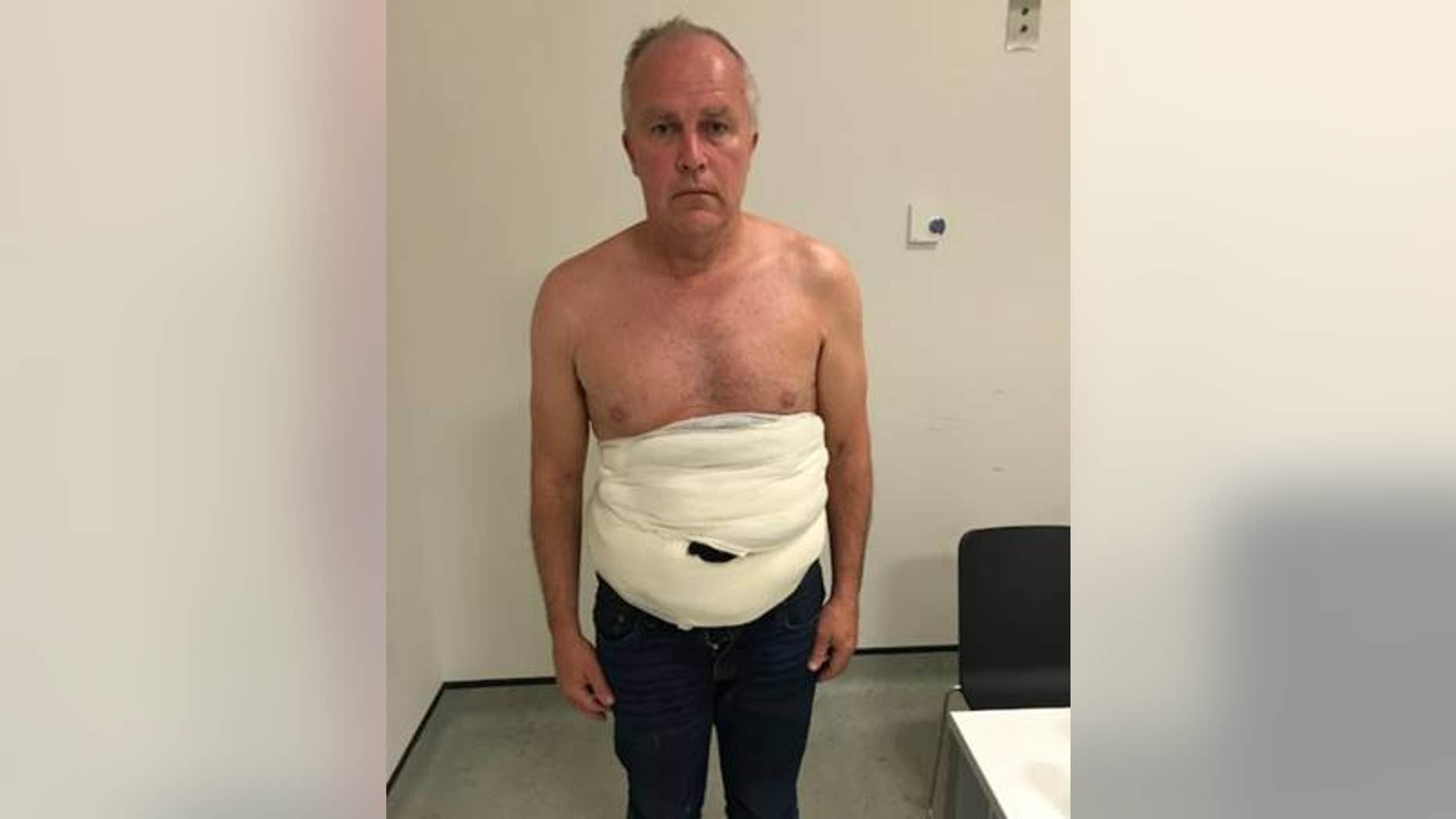 Jeffrey Lendrum, 56, was sentenced to prison after he was stopped at Heathrow airport with up to $127,000 worth of rare bird eggs – including hawk, eagle and vulture eggs – strapped to his chest.