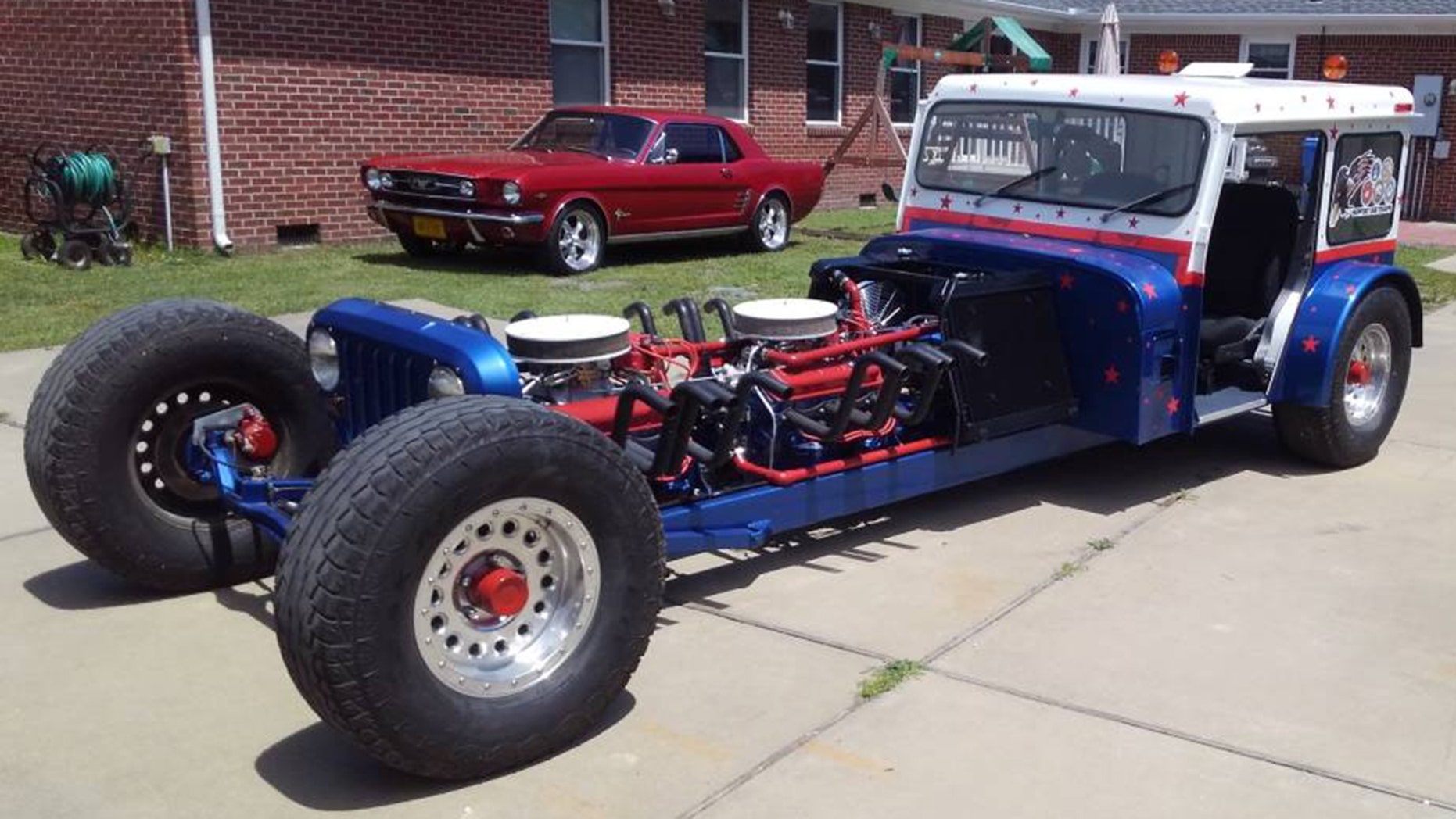 Twin-engine mail Jeep is quite a stretch