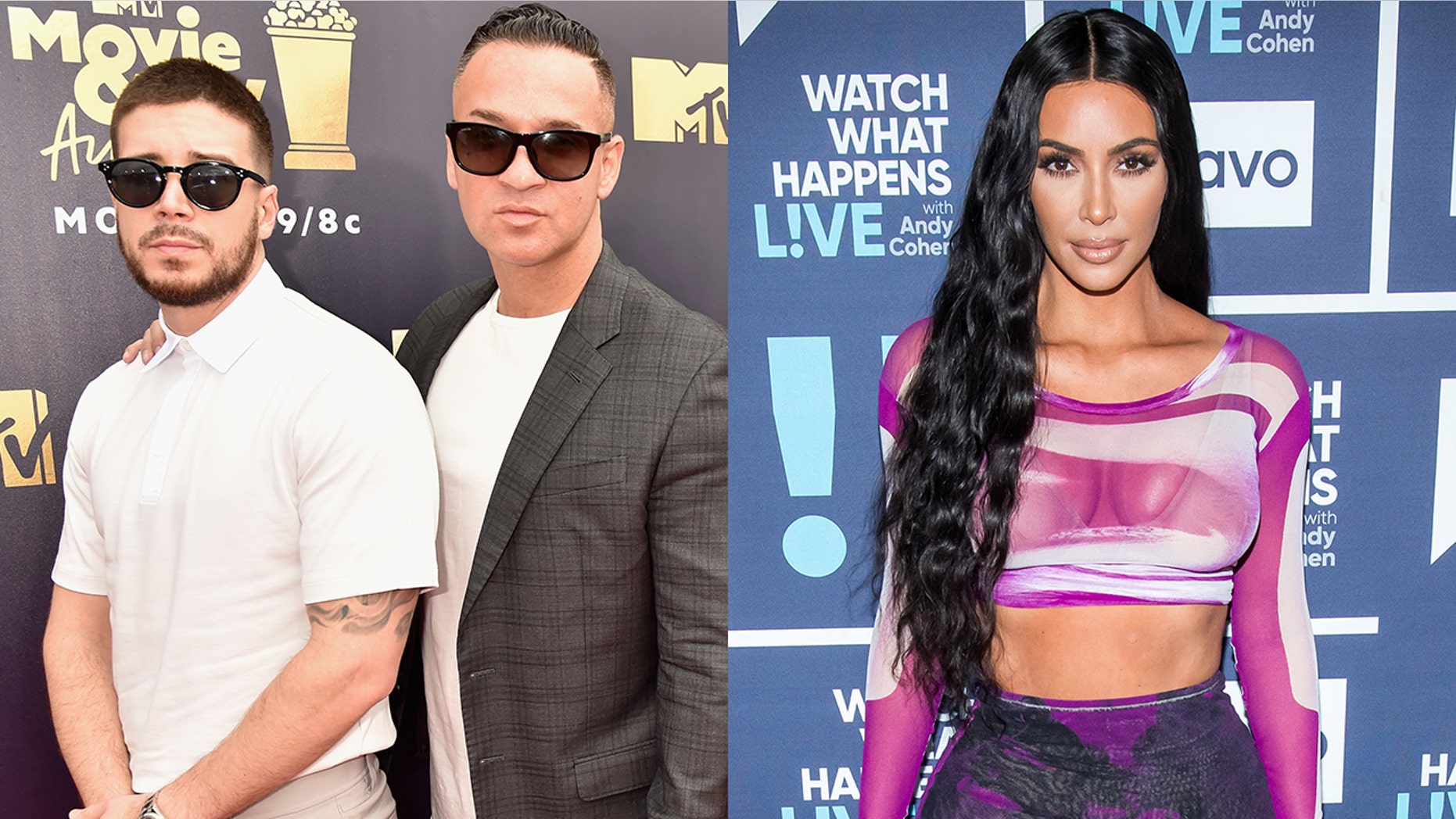 Vinny from 'Jersey Shore' asked if Kim Kardashian could help get Mike 'The Situation' out of jail.