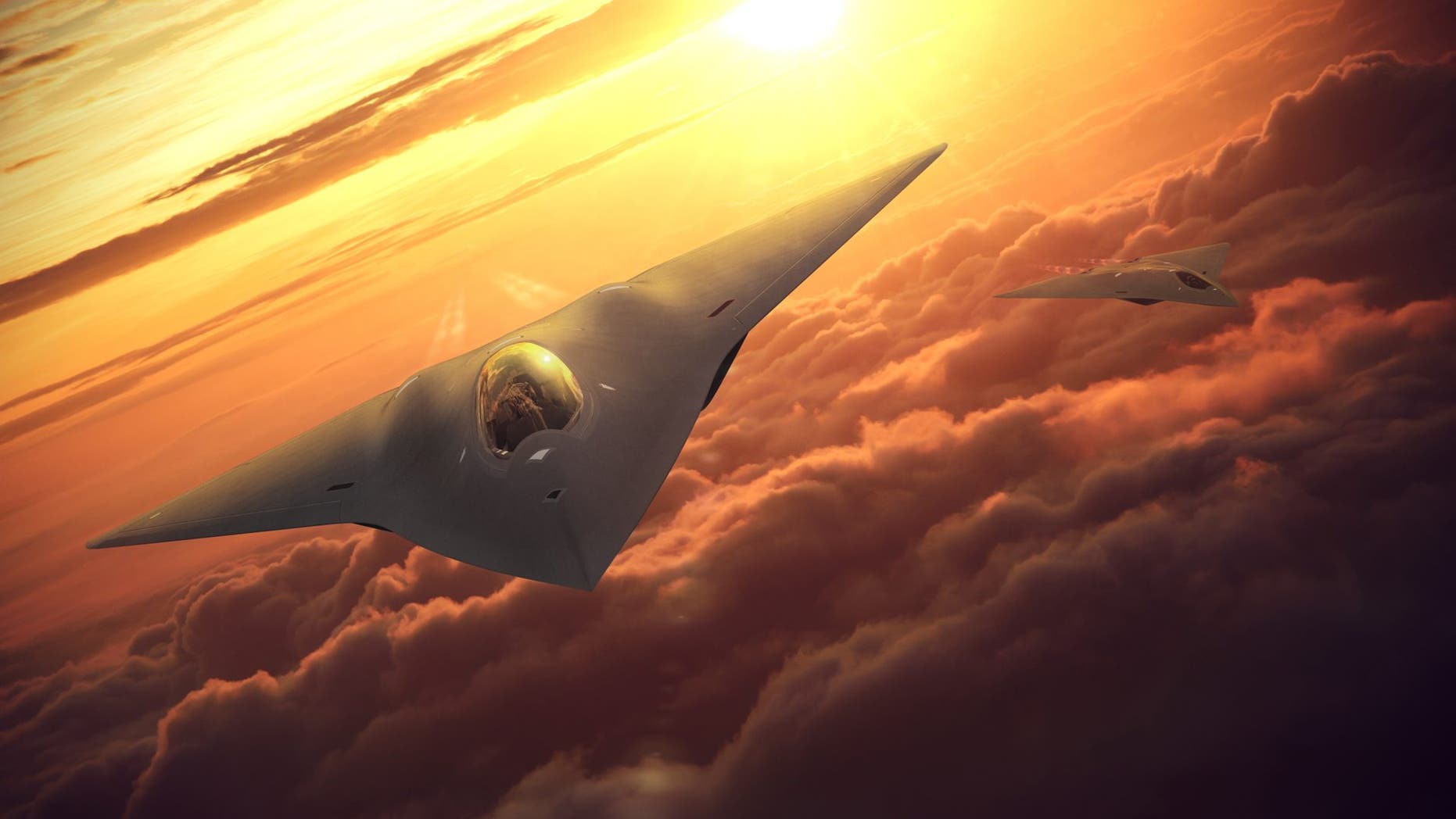 Fighter jet rendering (Lockheed Martin)