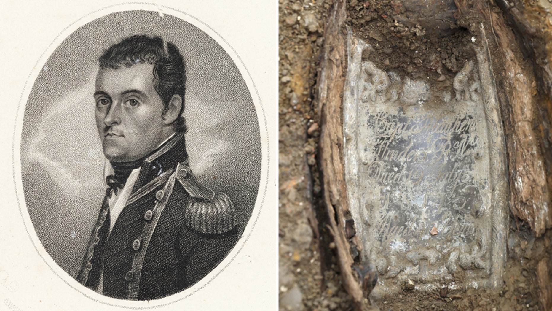 Lost remains of explorer credited with naming Australia discovered near London railway station