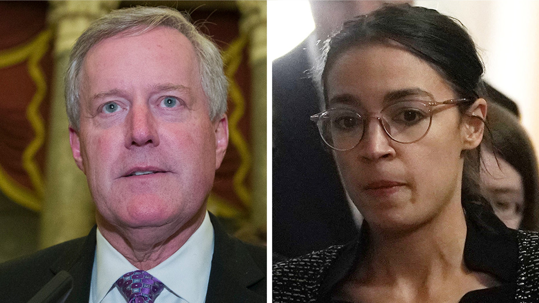 Rep. Mark Meadows, R-N.C., reportedly butted heads with freshman Rep. Alexandria Ocasio-Cortez, D-N.Y., a bit on Tuesday.